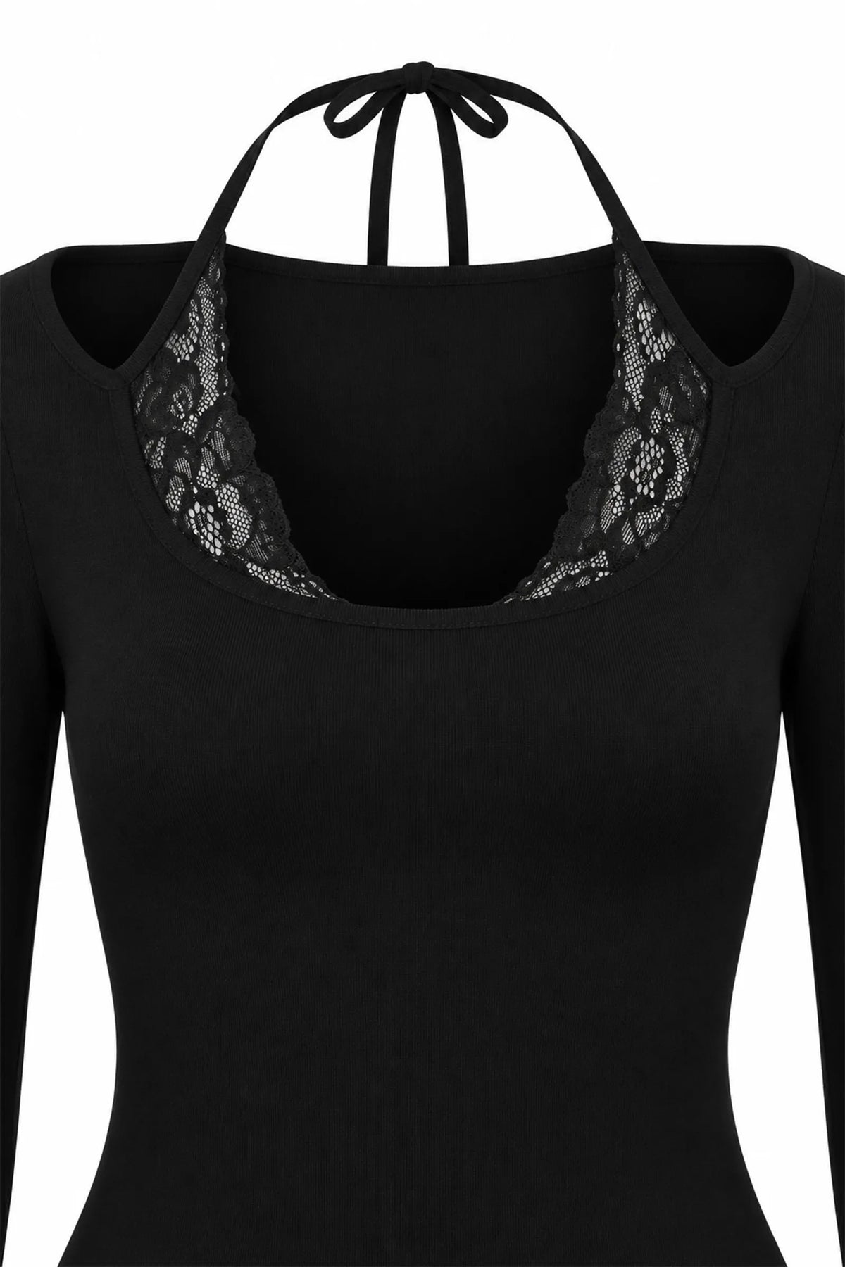 Bluze scoop neckline