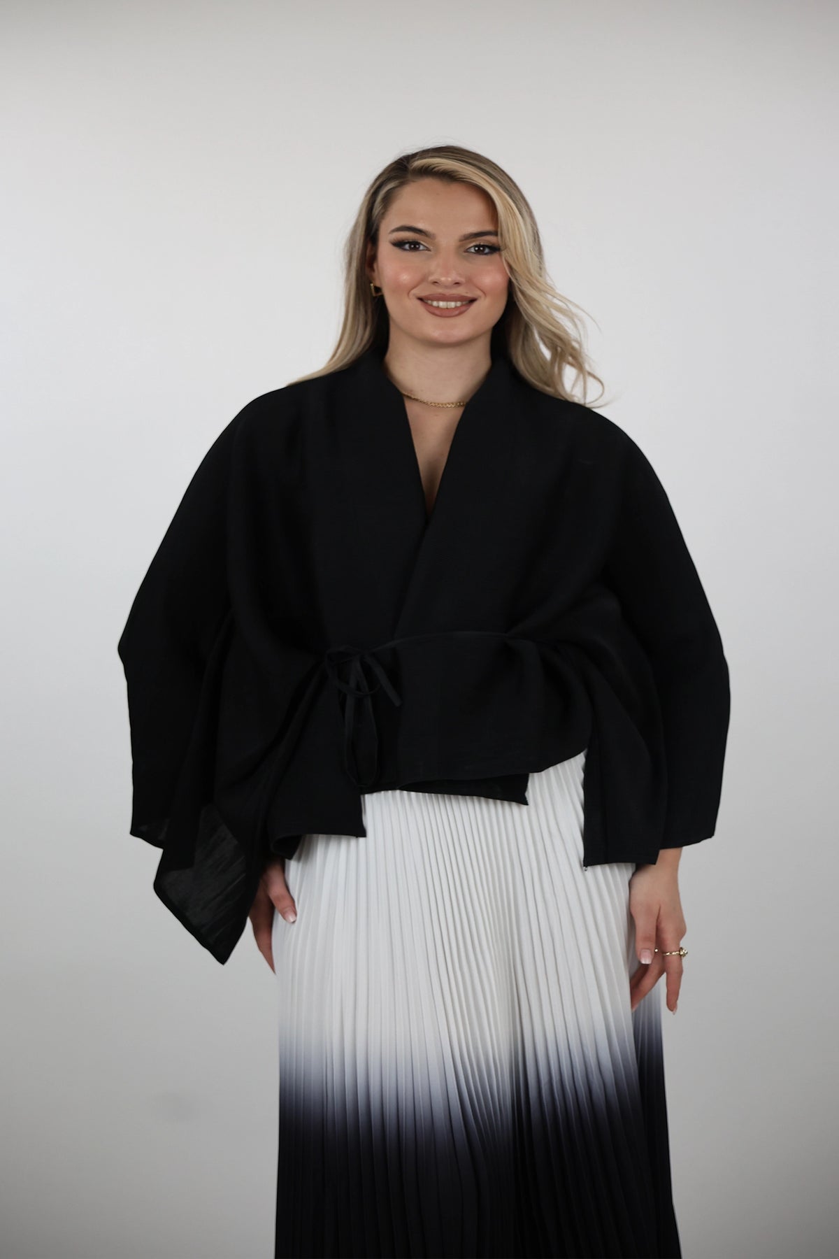 Set pleated skirt & top