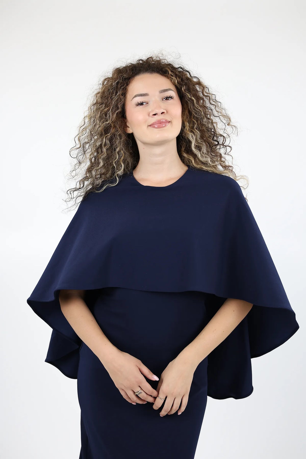 Fustan navy elegante