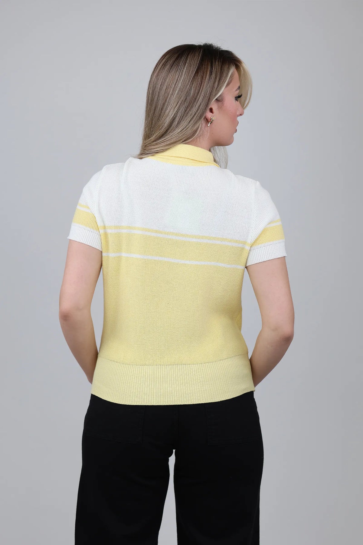 Maice knit polo