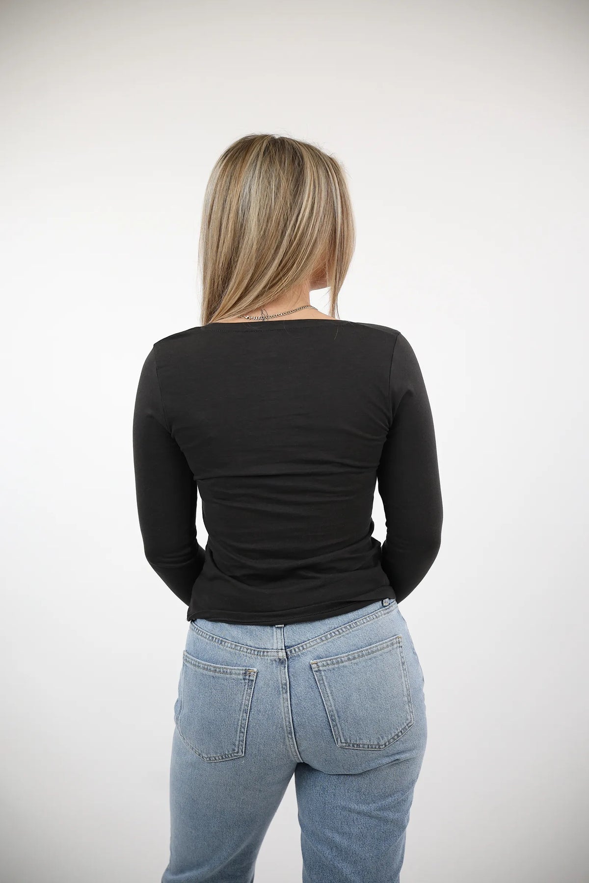 Bluze taupe v-neck