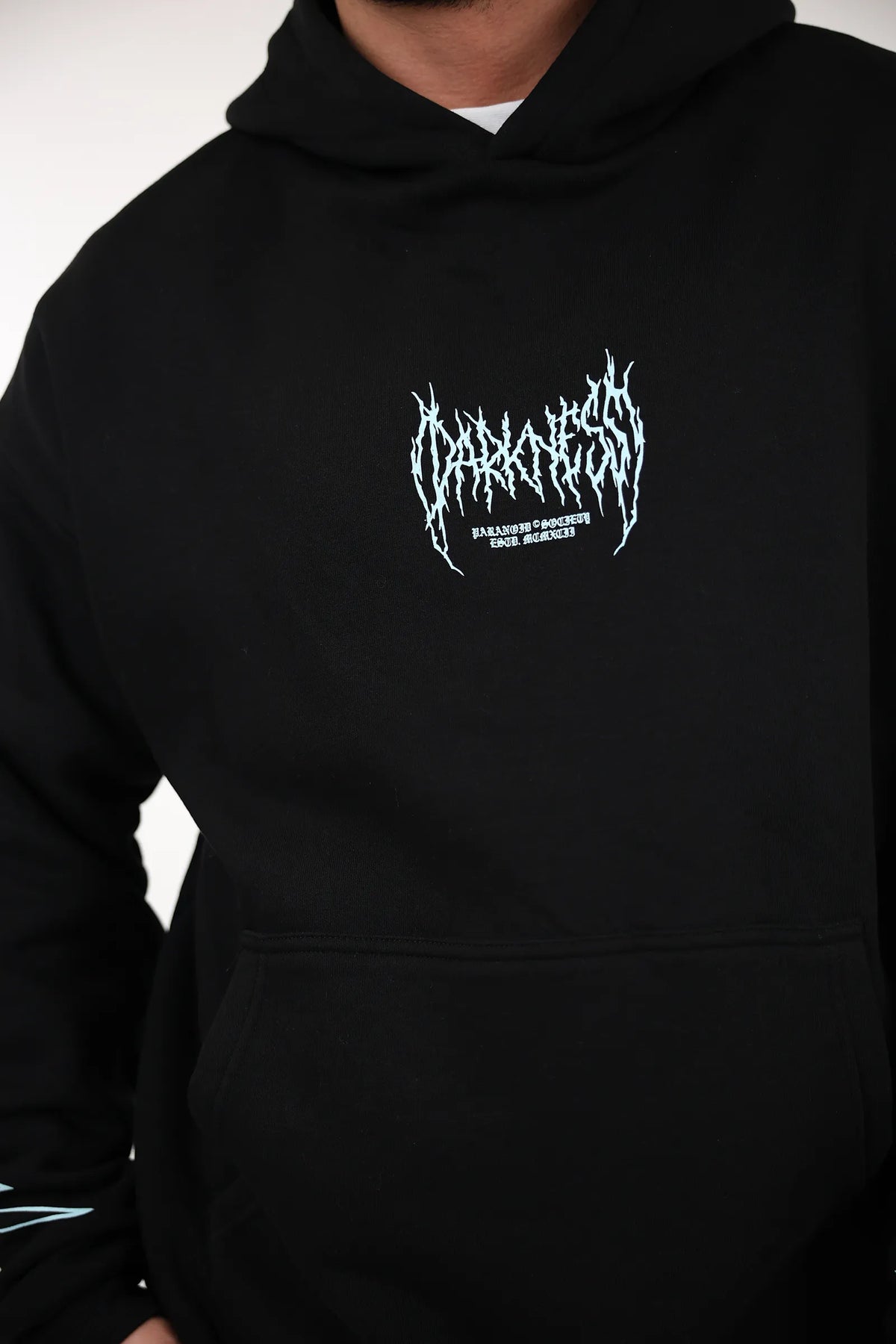 Duks print hoodie