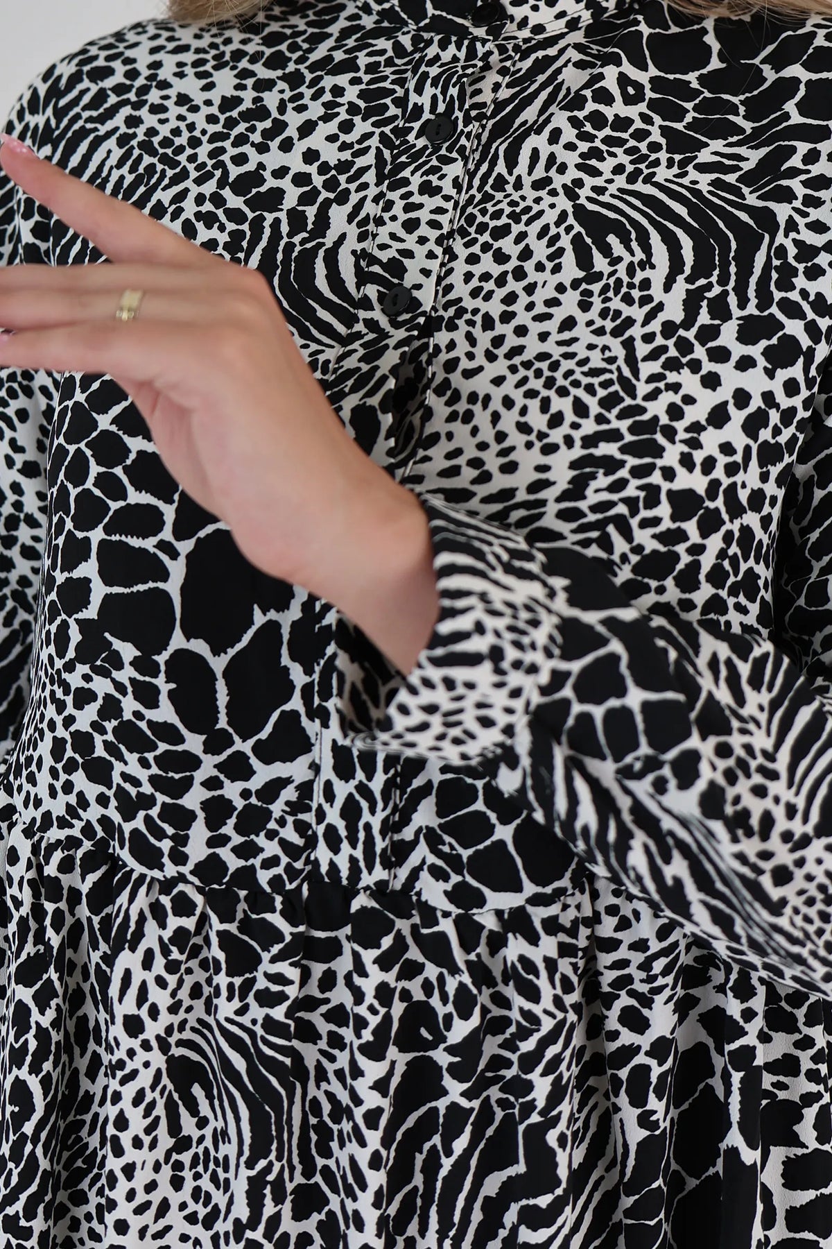 Fustan zebra illusion