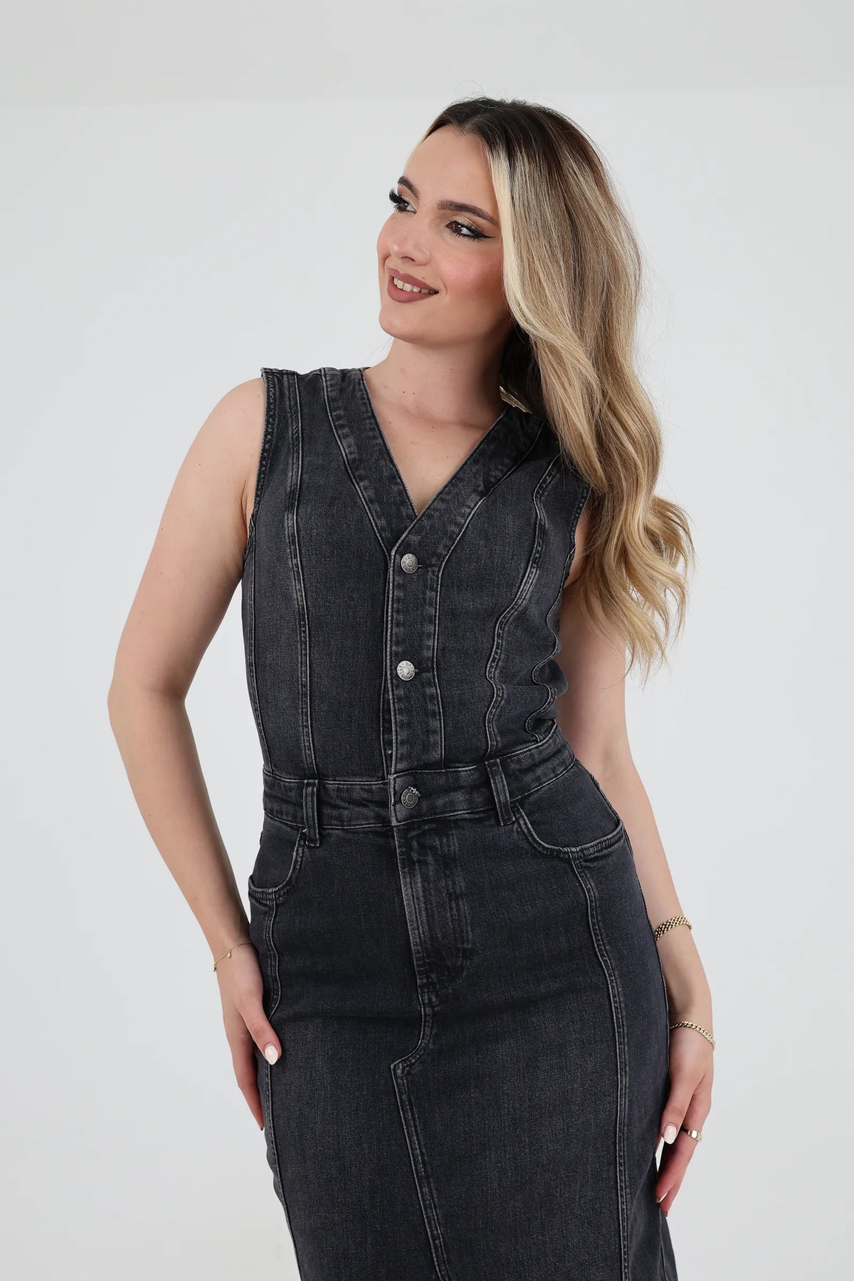 Fustan jeans