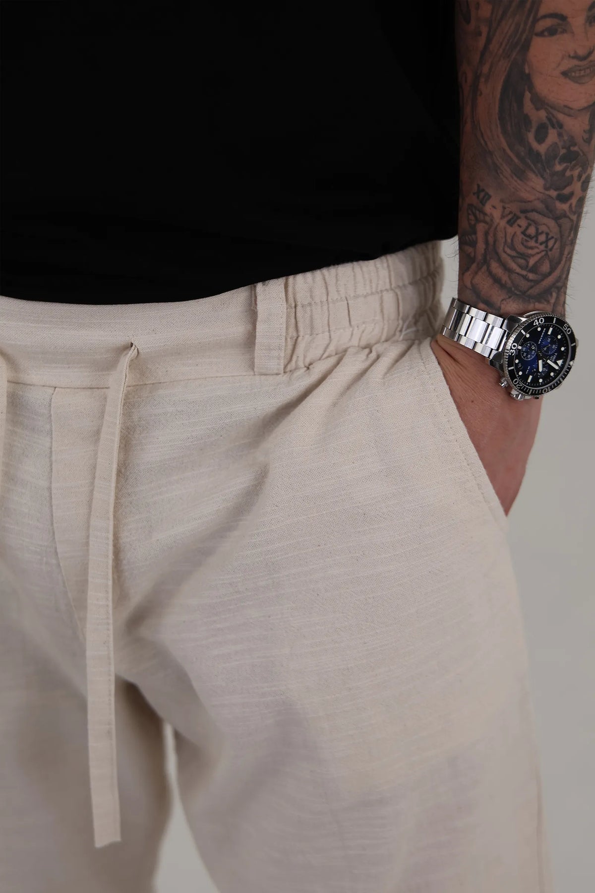 Pantallona luxe linen