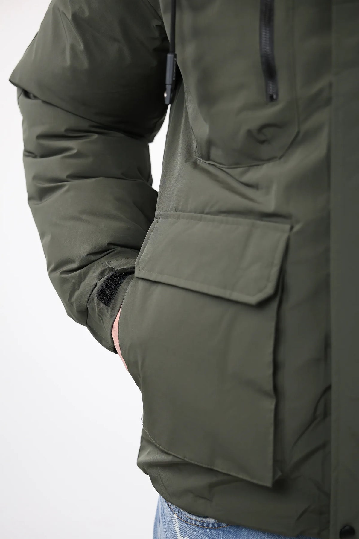 Jakne hooded puffer