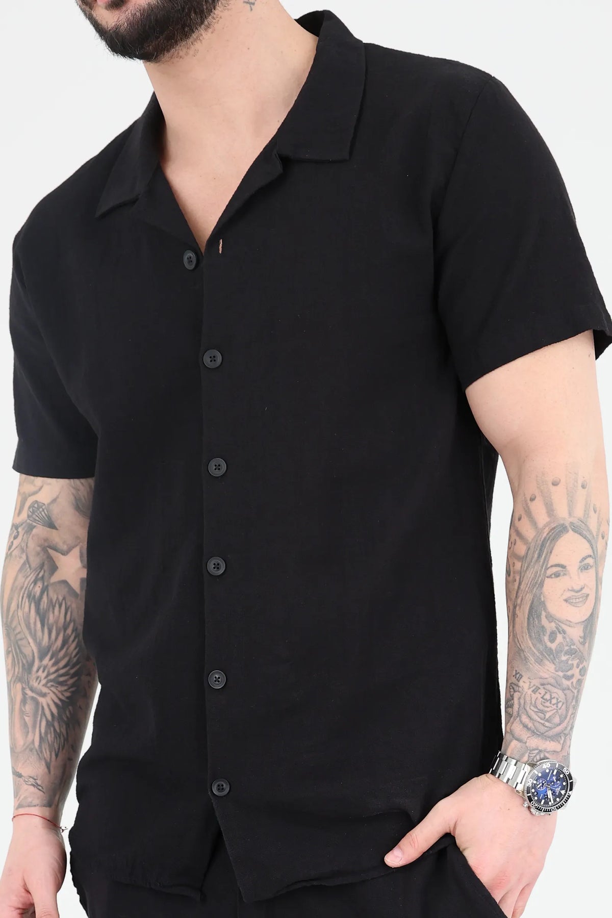 Kemishe revere collar