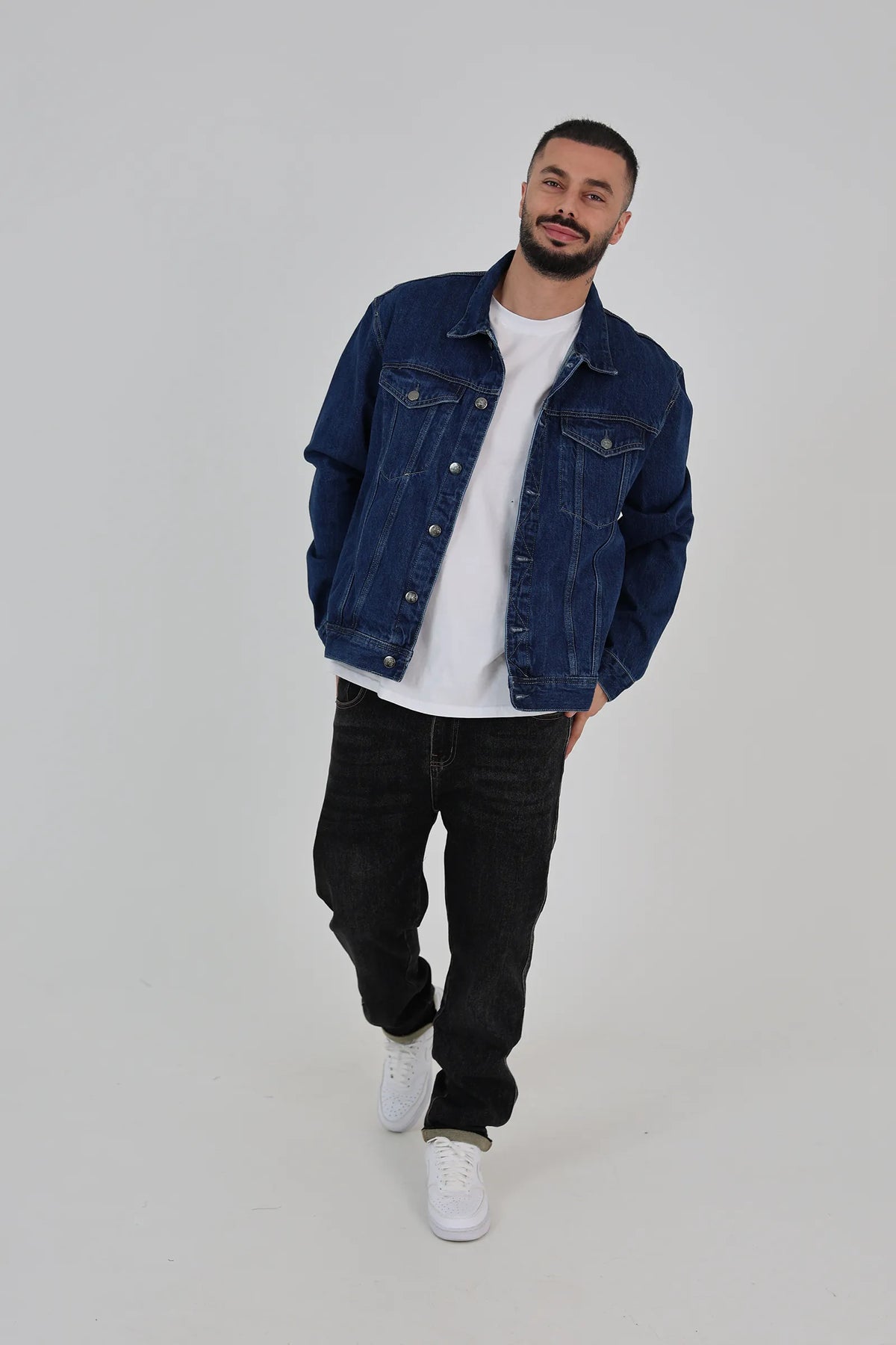Jakne button up denim