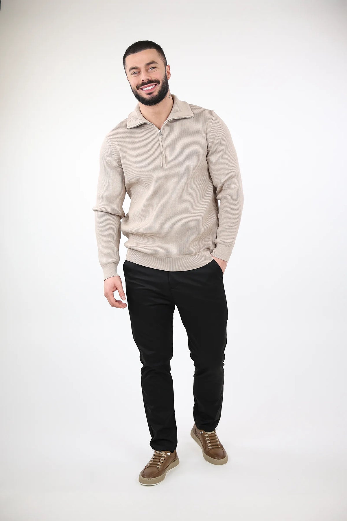 Pantallona slim fit chino