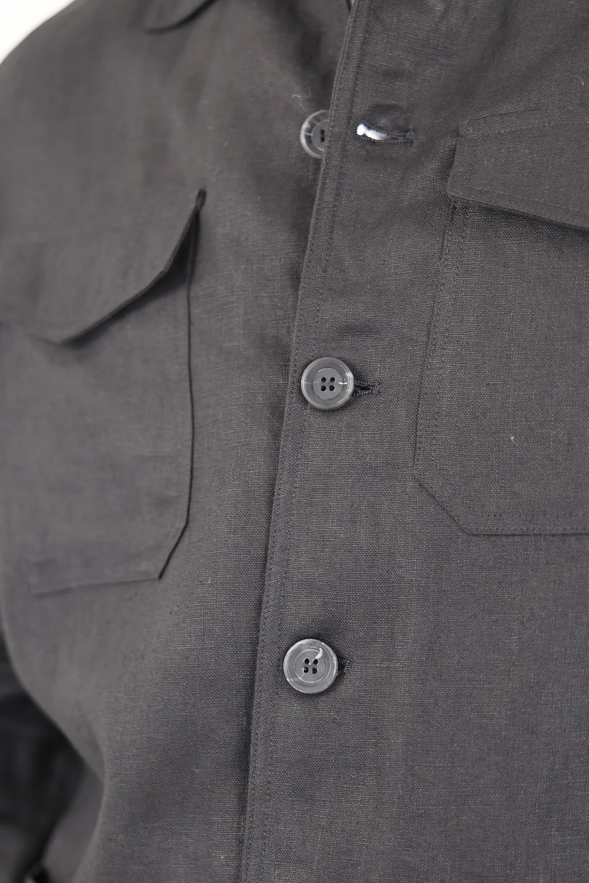 Sako linen shacket