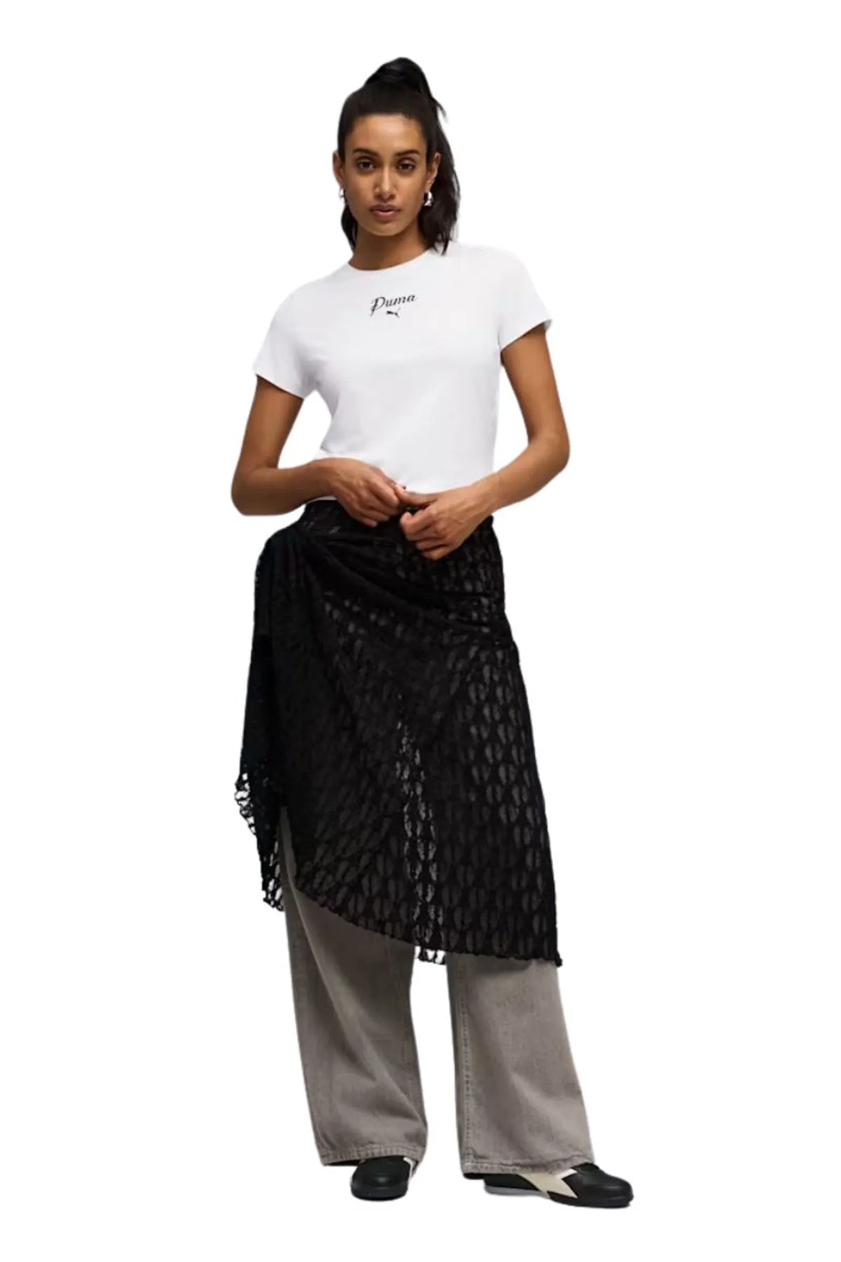 Maice puma essentials script tee 691760-02
