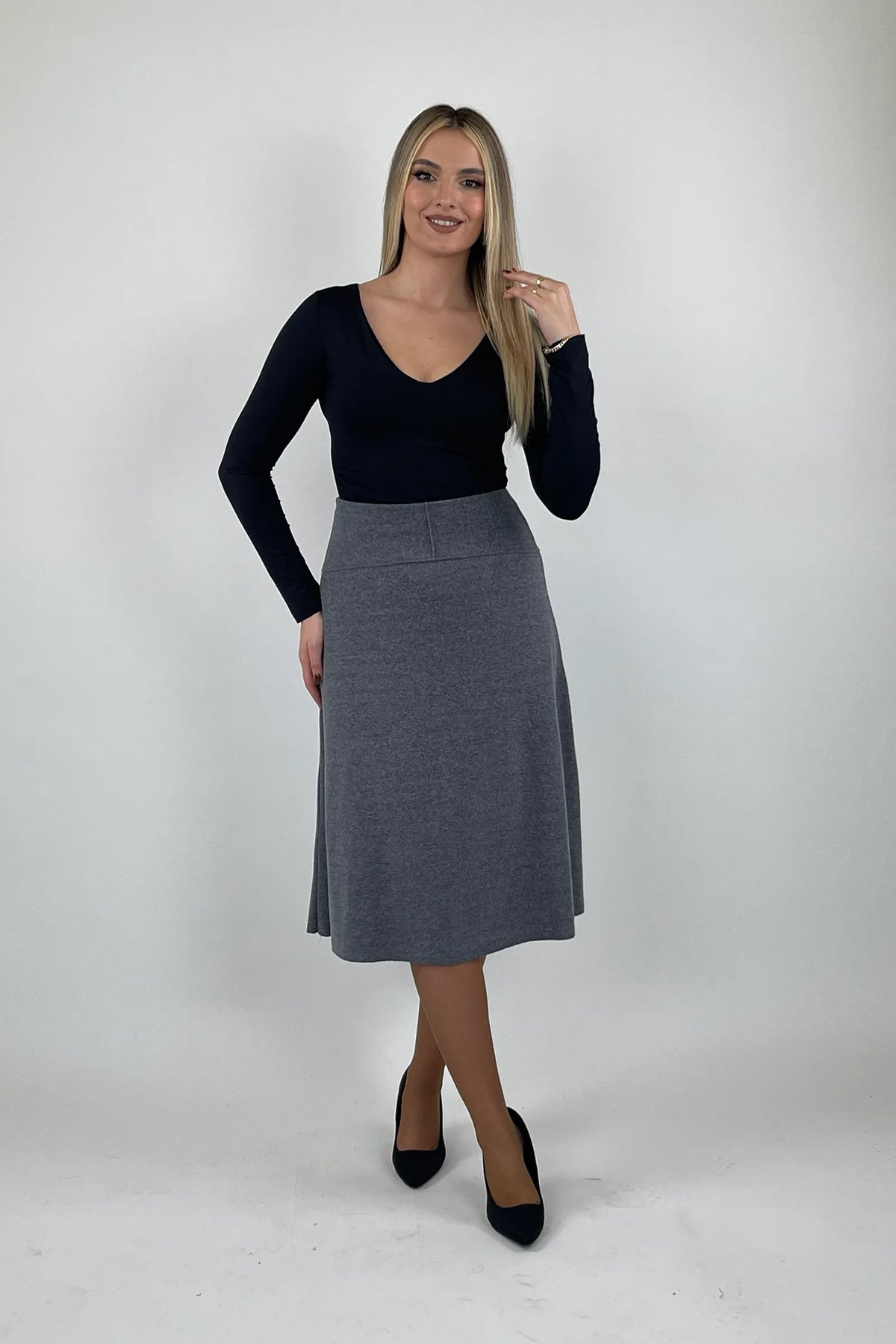 Fund stretch midi