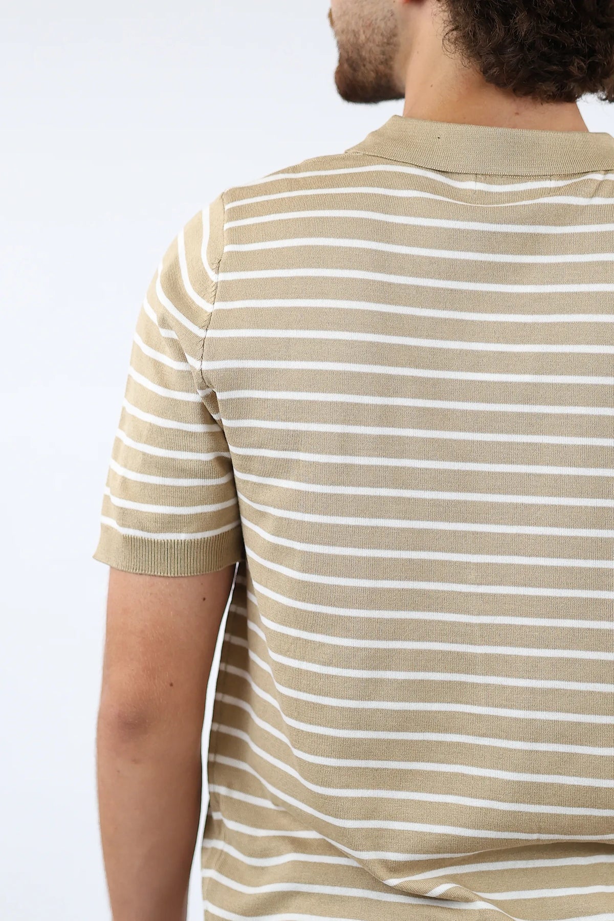 Maice striped polo