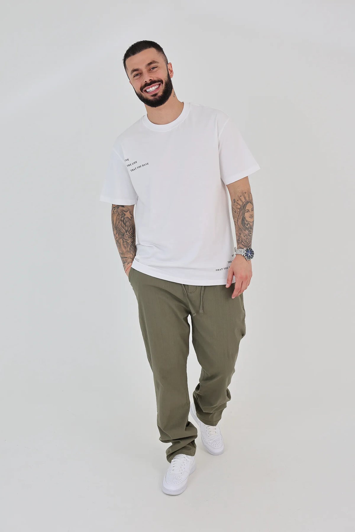 Pantallona linen style