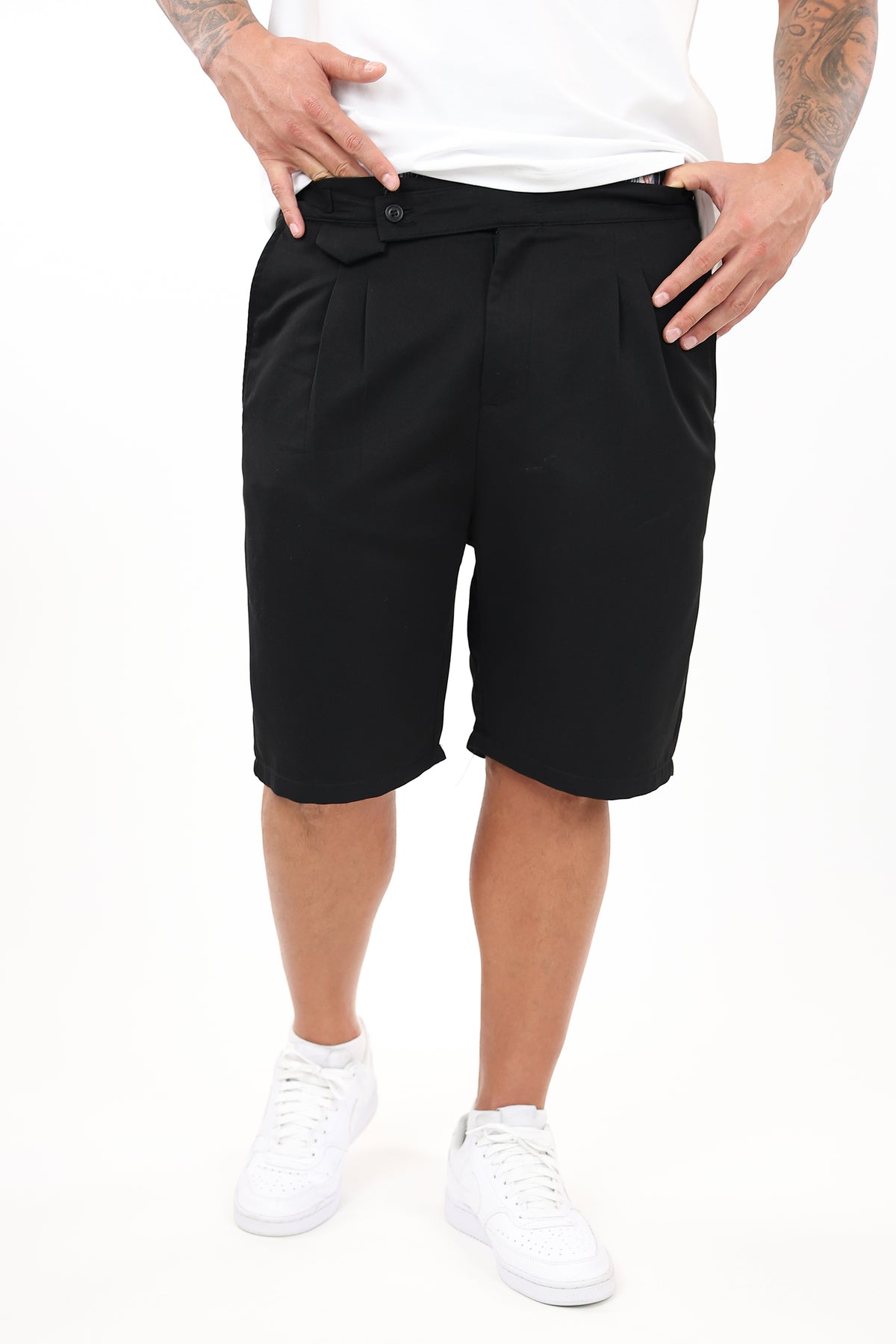 Pantallona belted