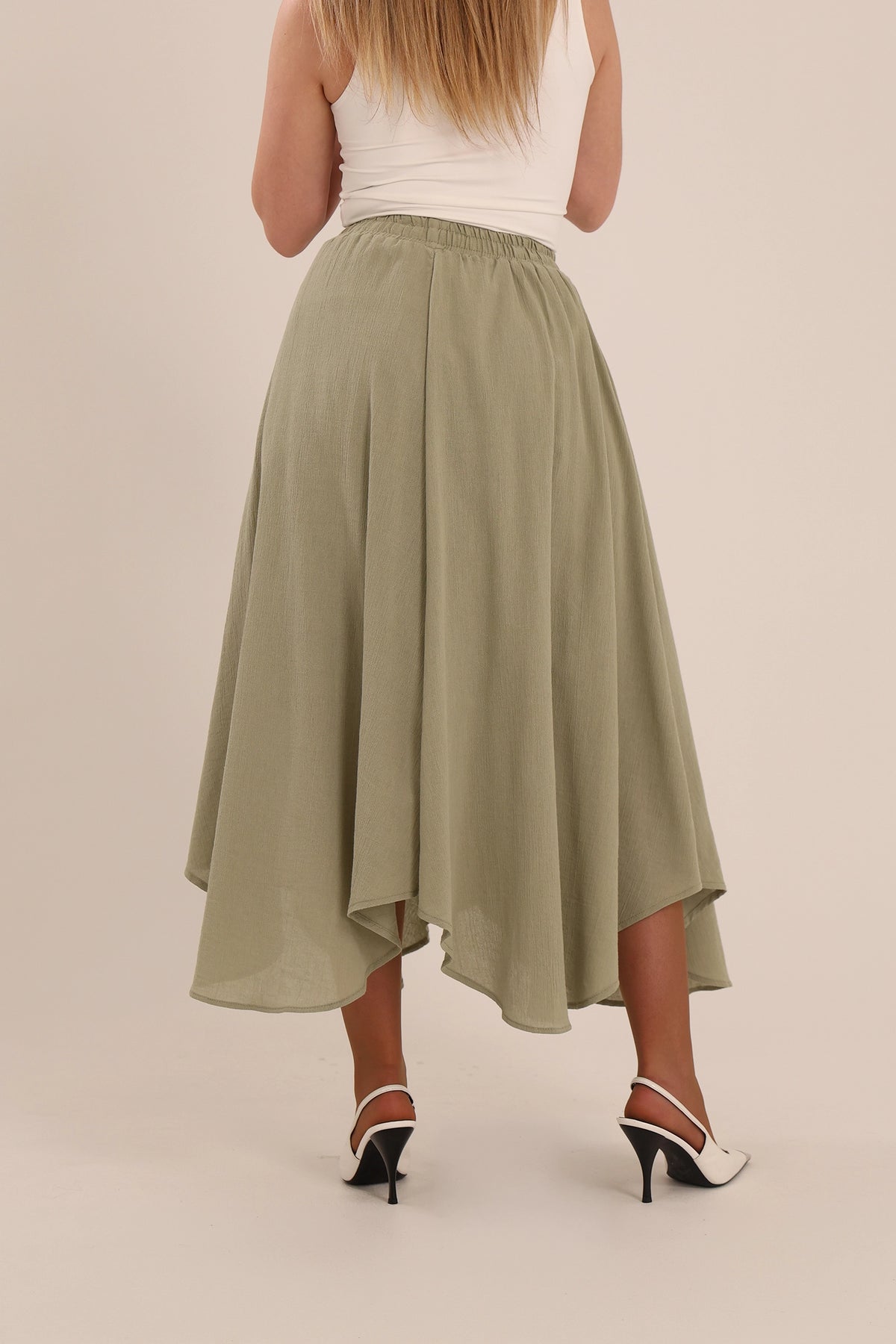 Fund flowy linen