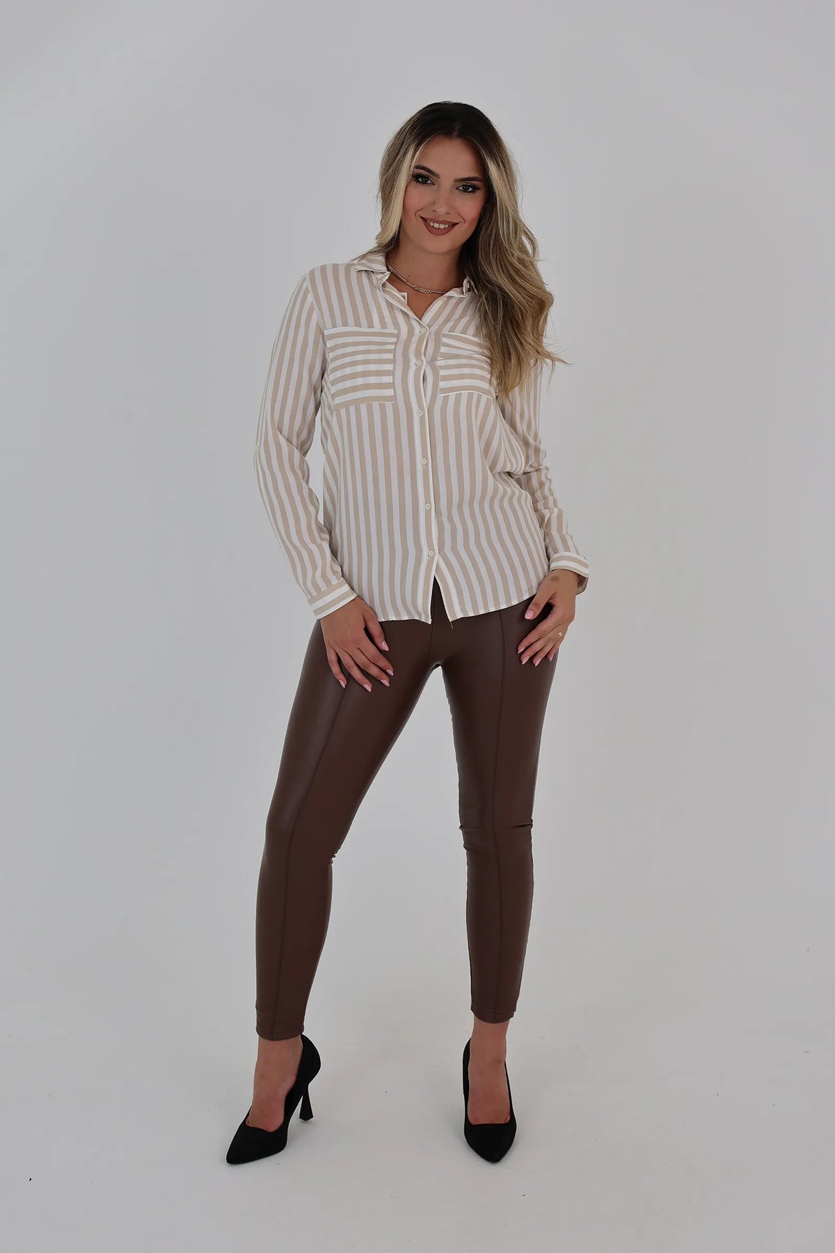 Kemishe striped top