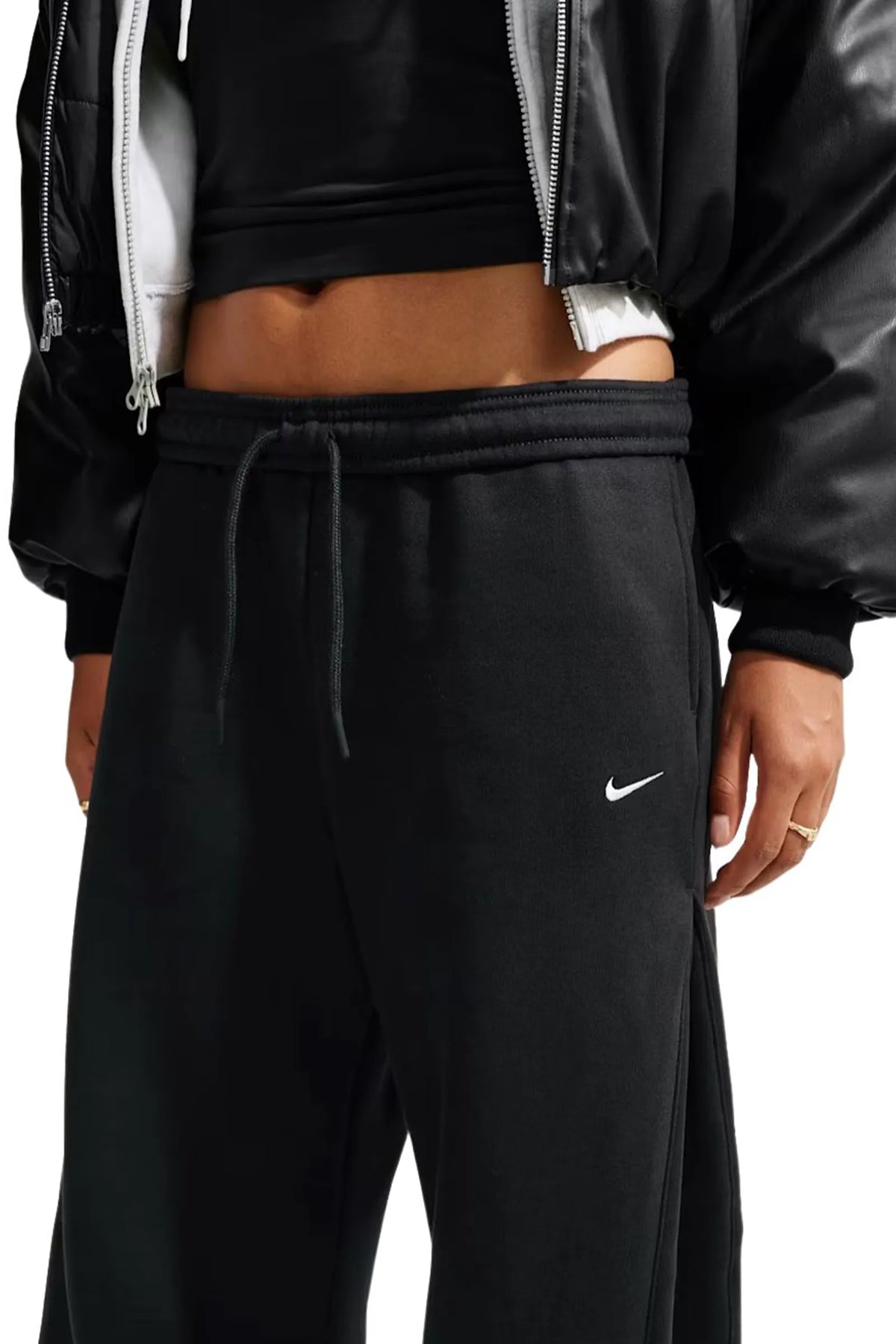 Trenerka nike studio fleece medium weight IU1111-001