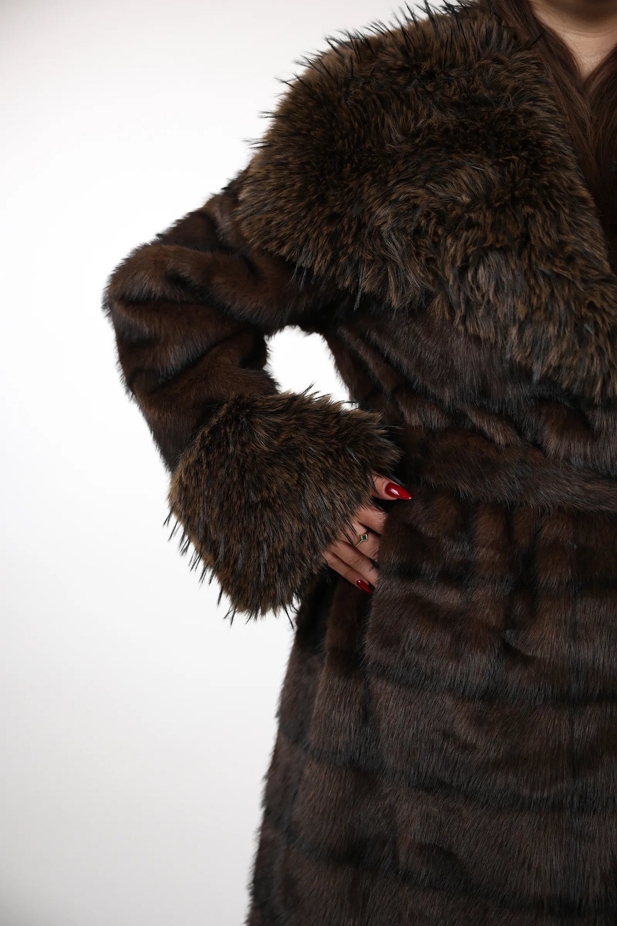 Jakne sable fur long