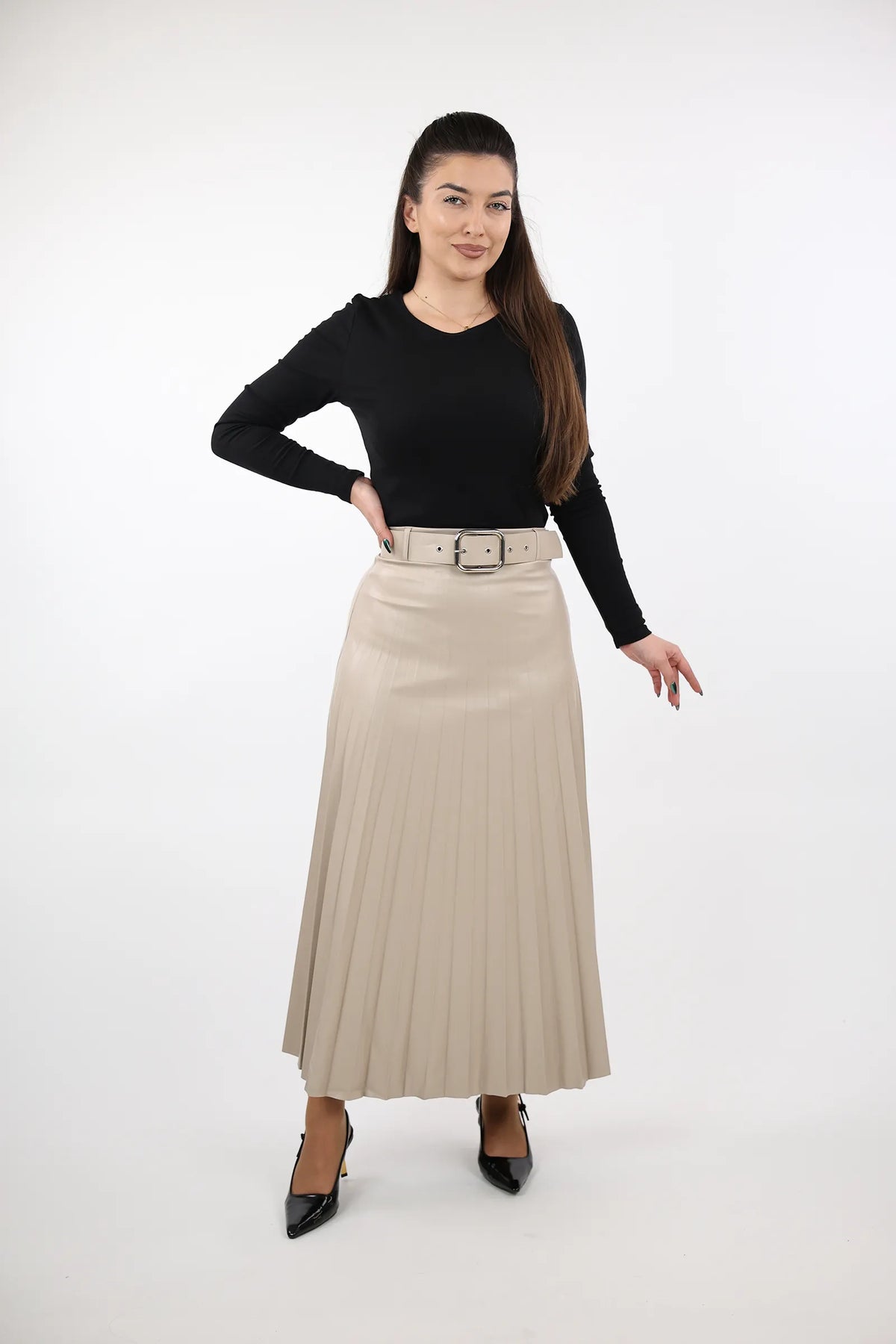 Fund pleated a line