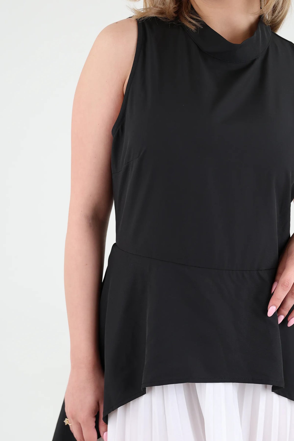 Fustan top&pleated