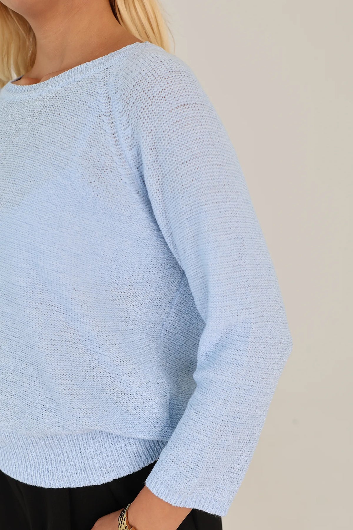 Xhemper sleeve knit