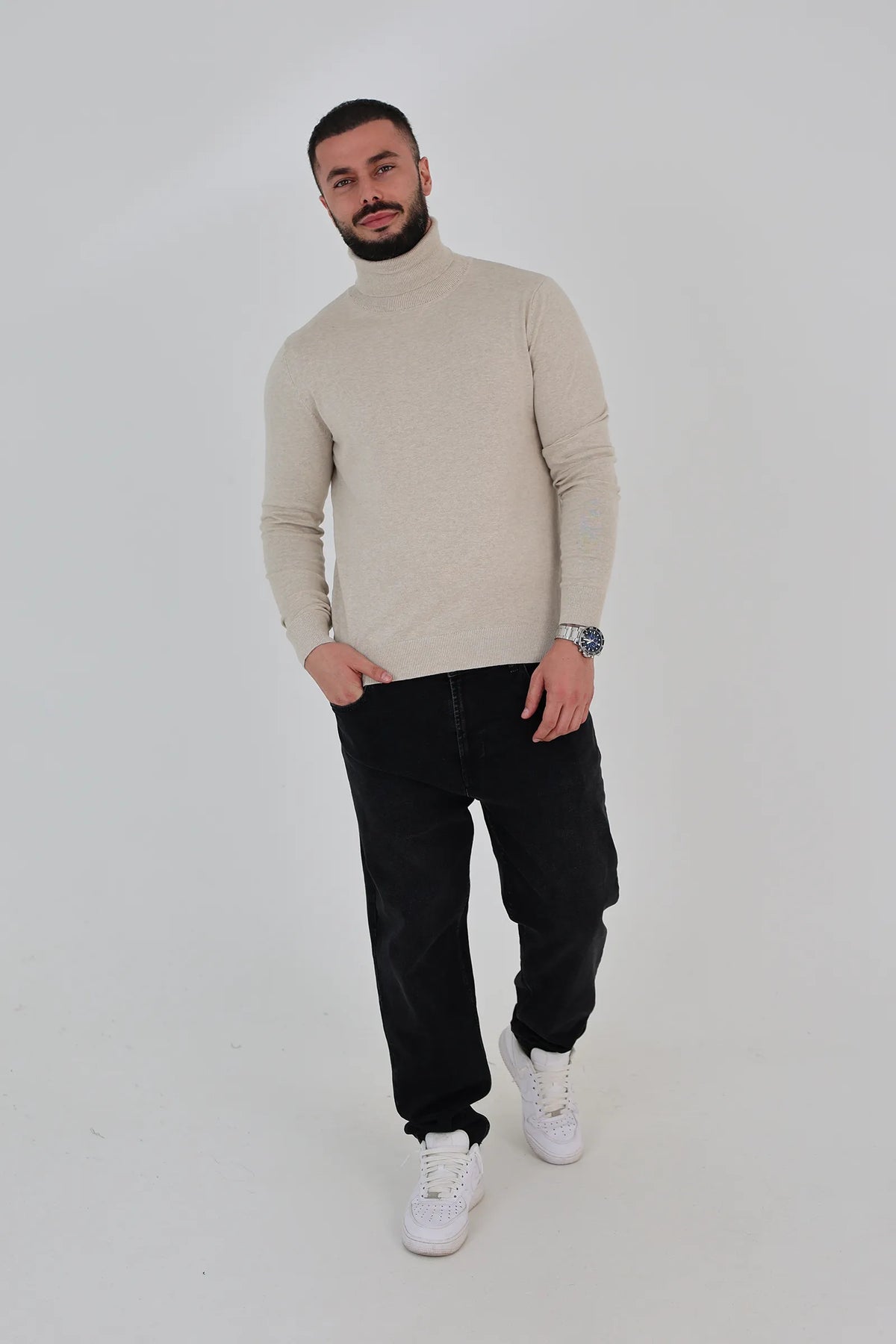 Rrollke classic roll neck