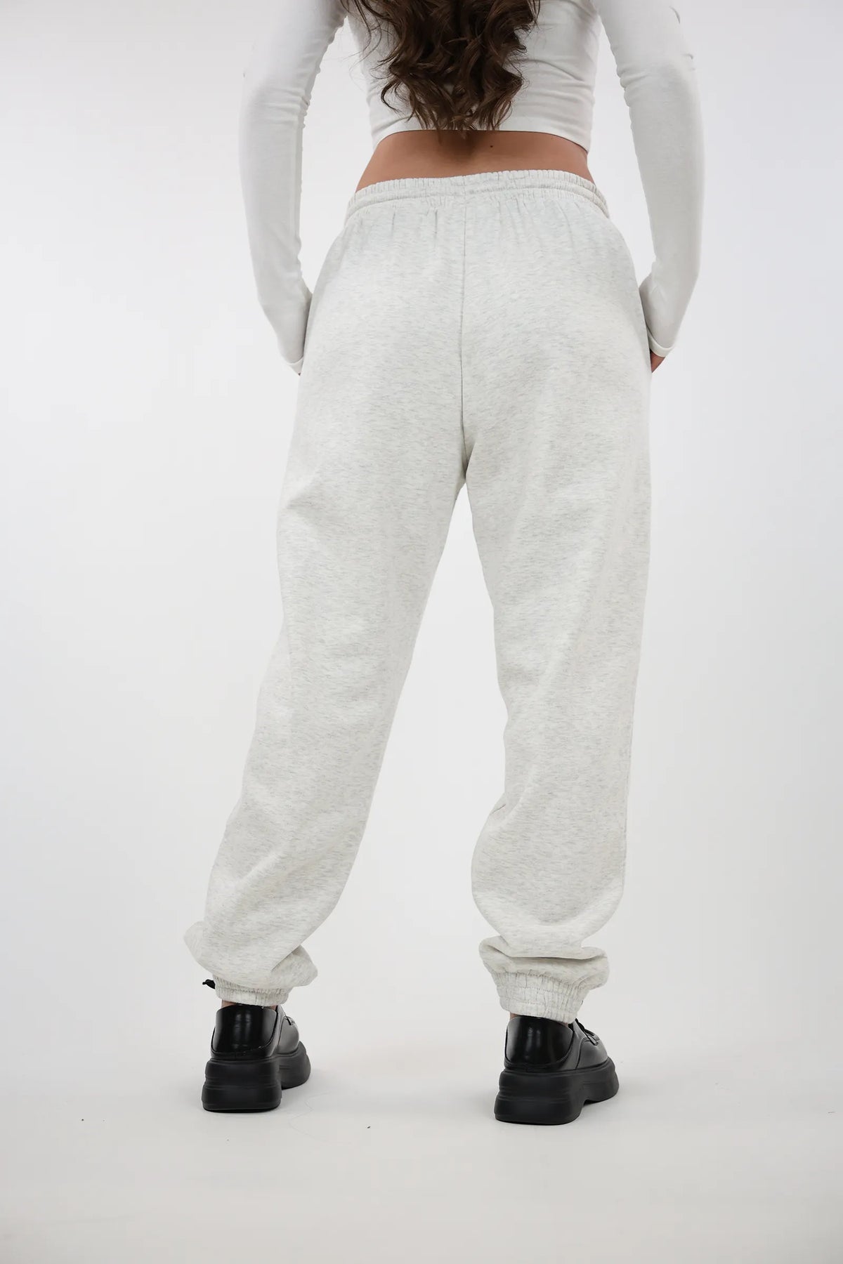 Trenerka elastic waist fleece