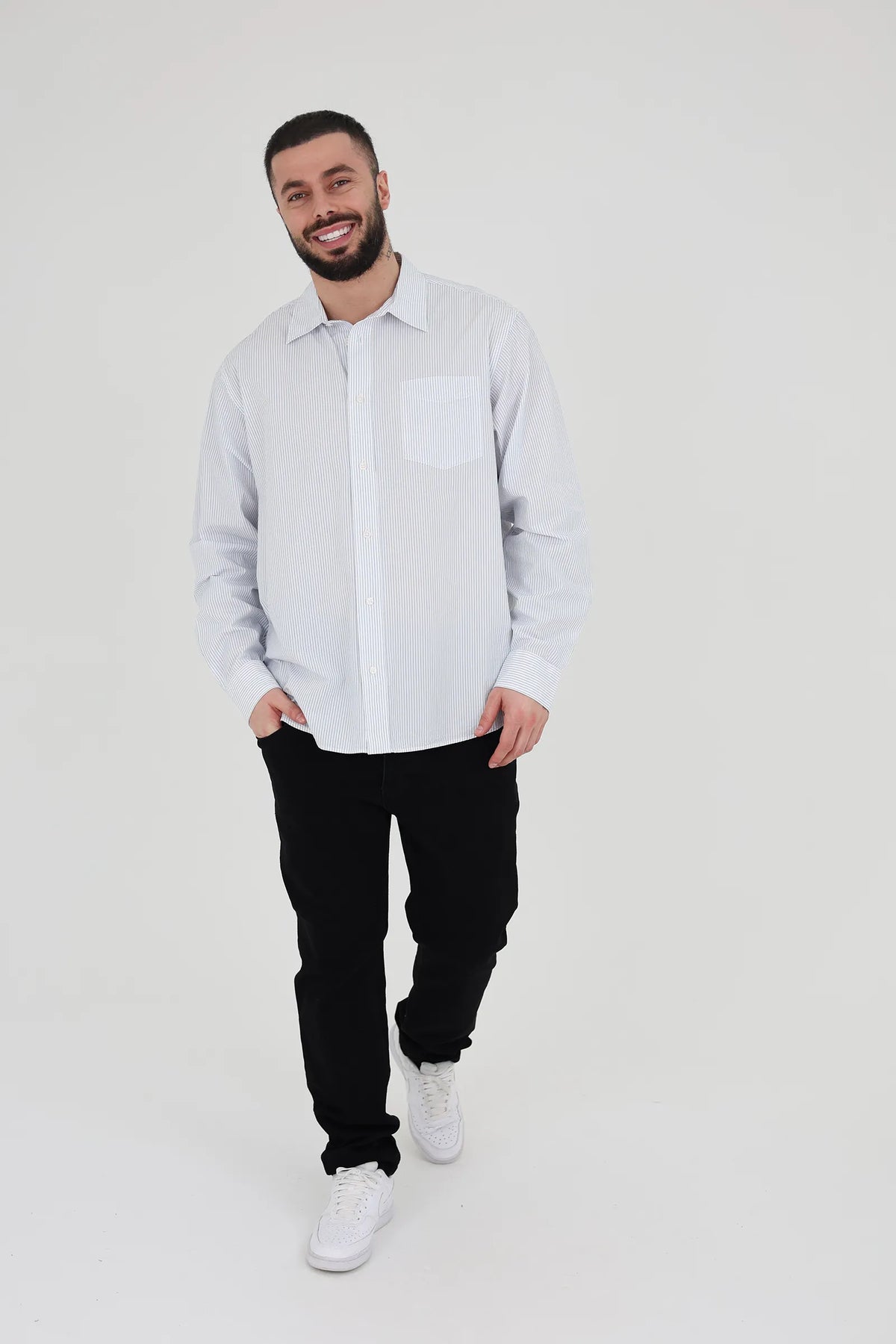 Kemishe striped shirt