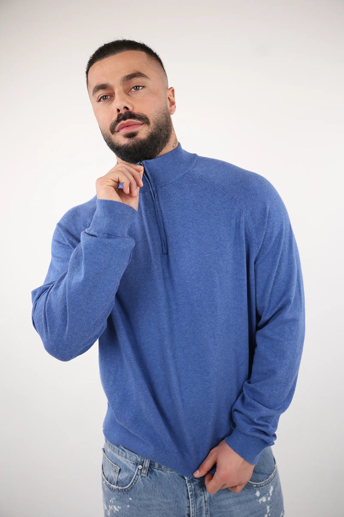 Xhemper half-zip jumper