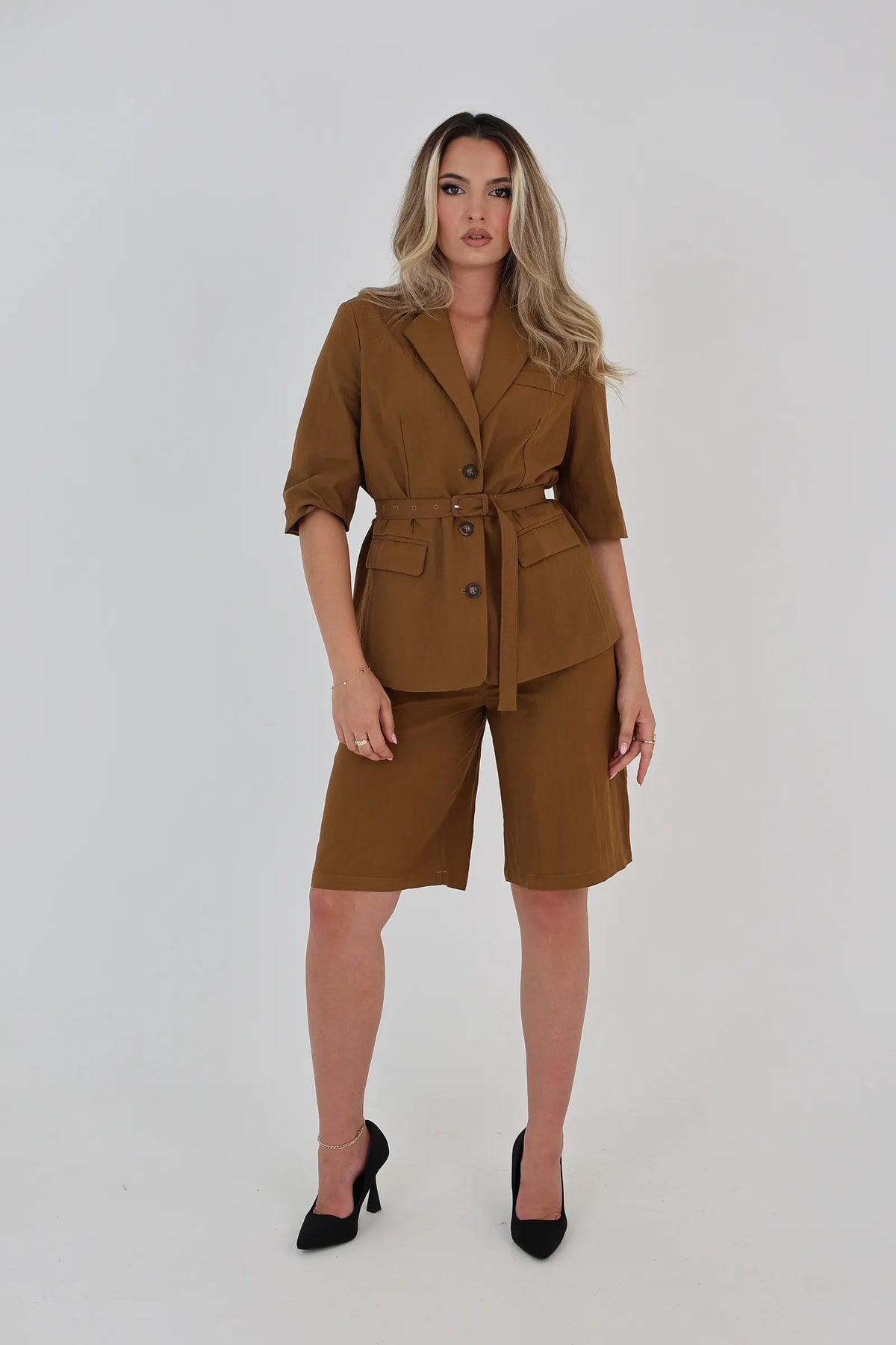 Pantallona high waisted shorts