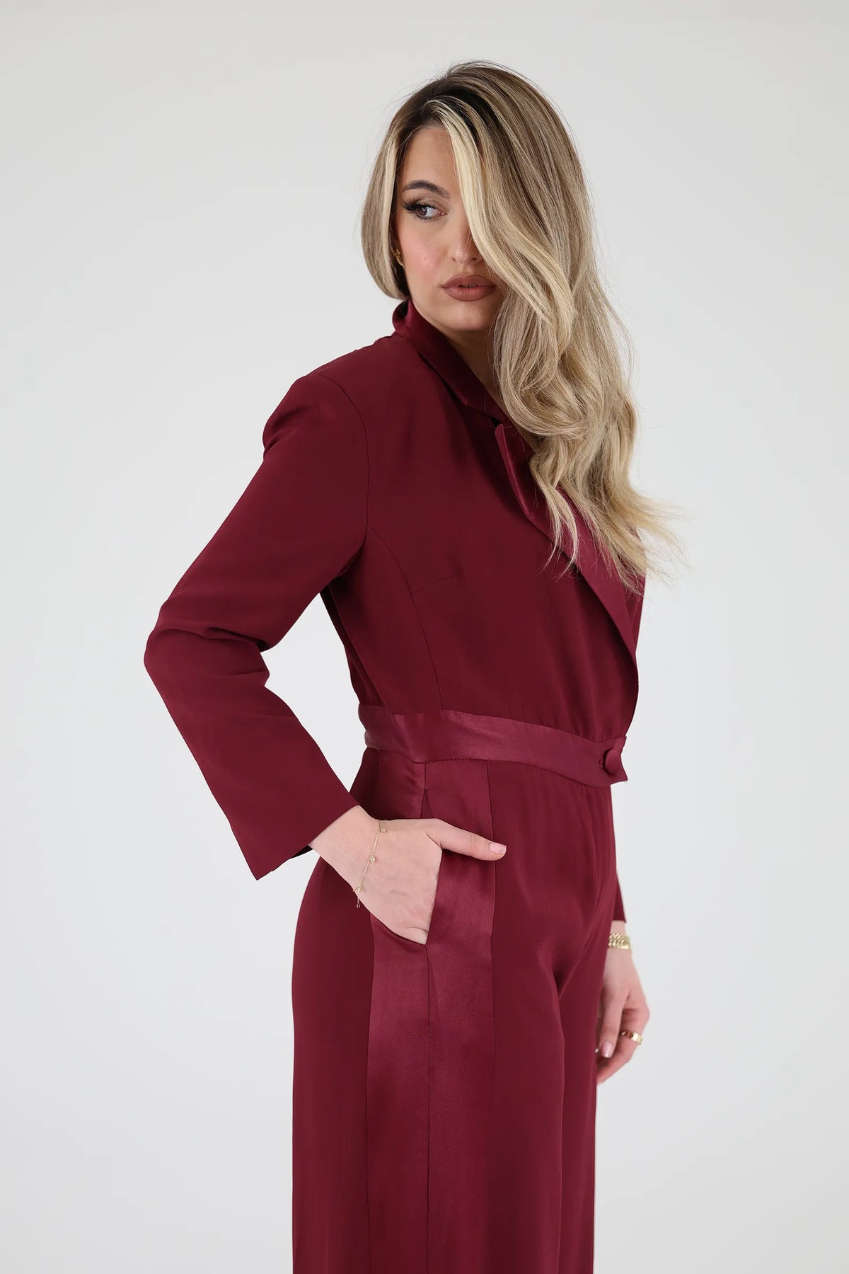 Kombinezon burgundy