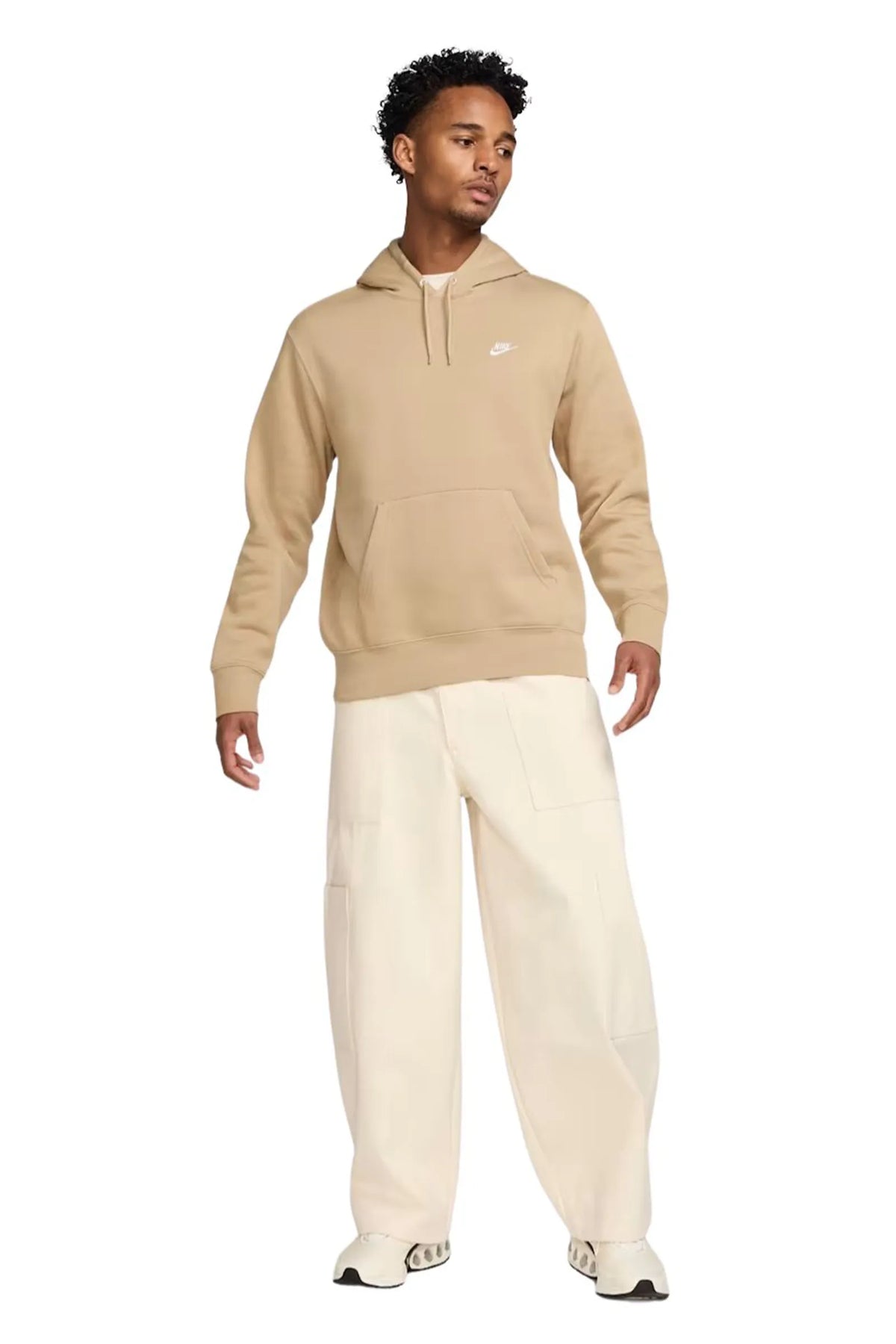 Duks nike club pullover light khaki FN3859-229