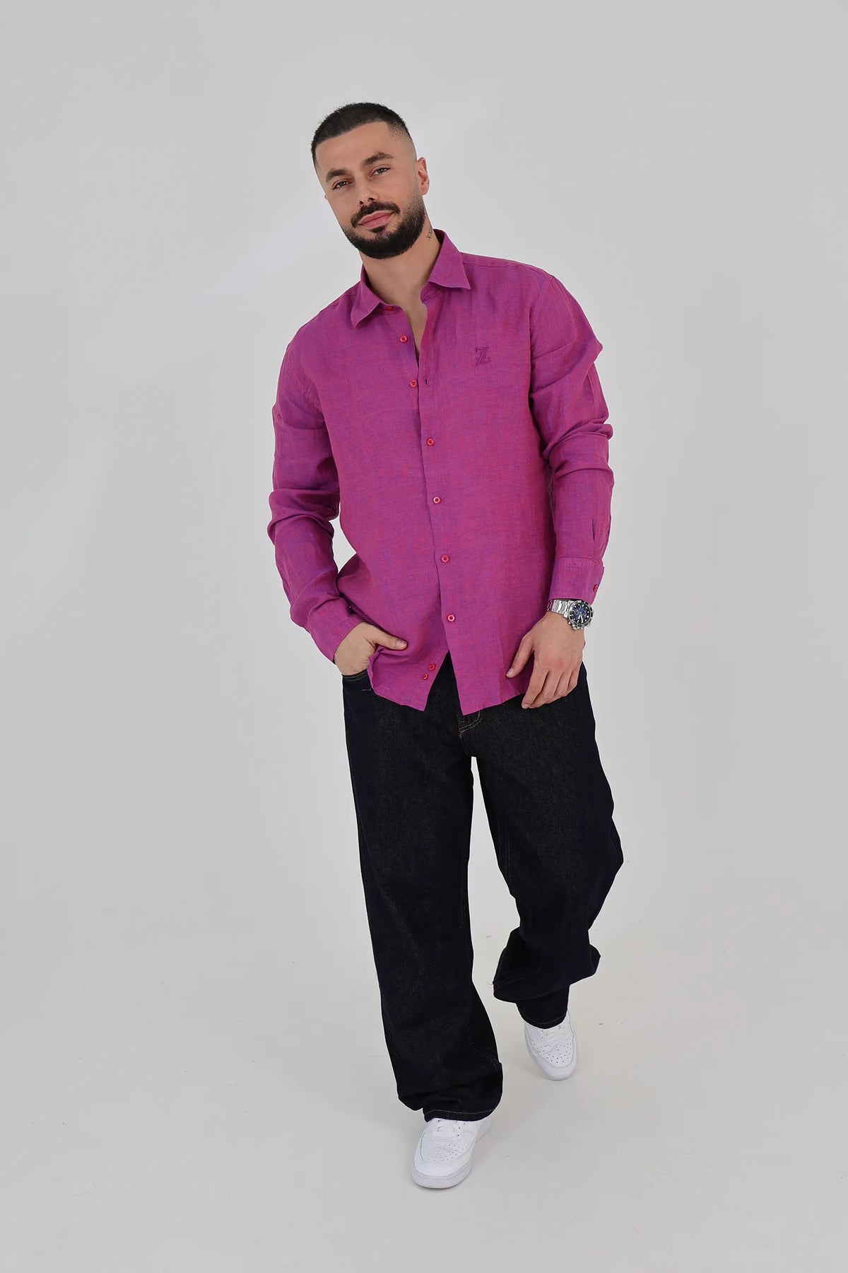 Kemishe violet purple