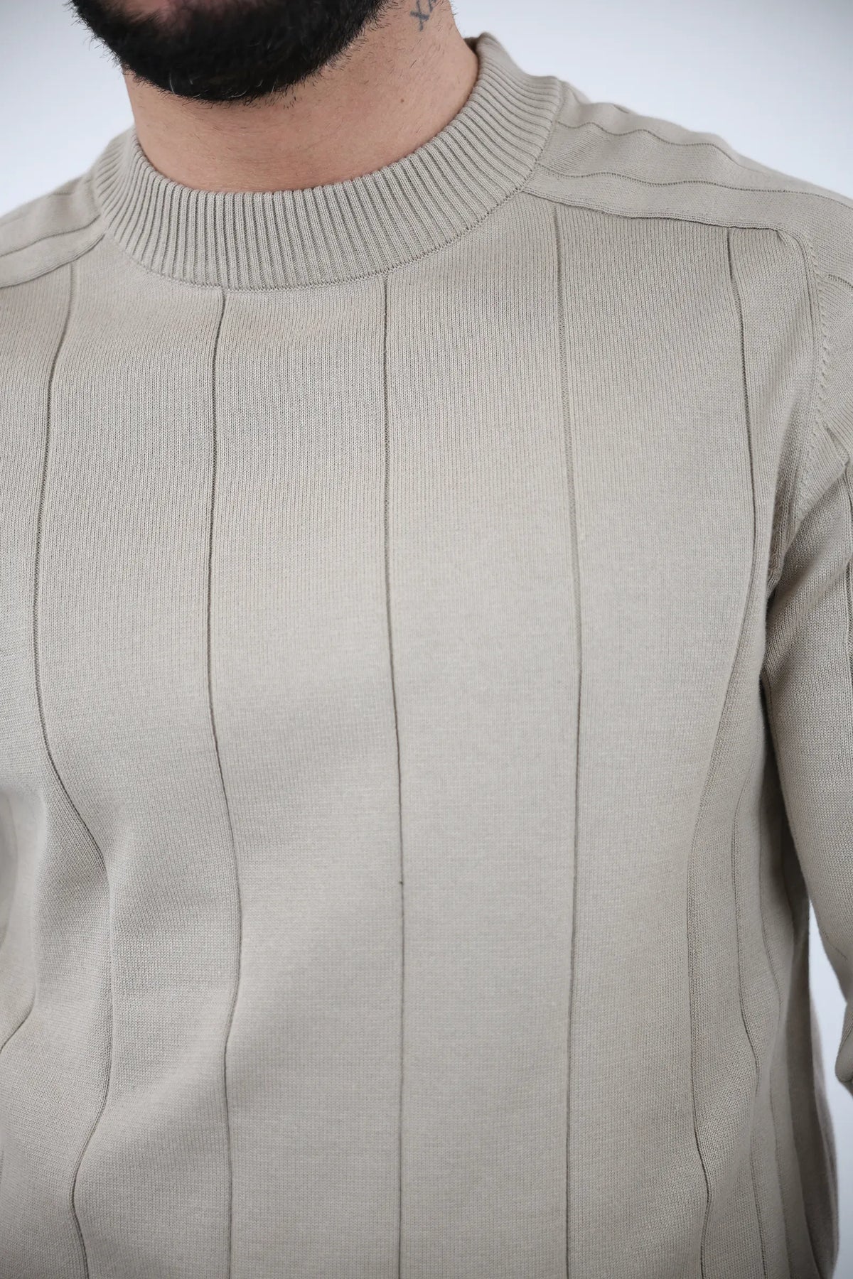 Xhemper vertical stripe sweater
