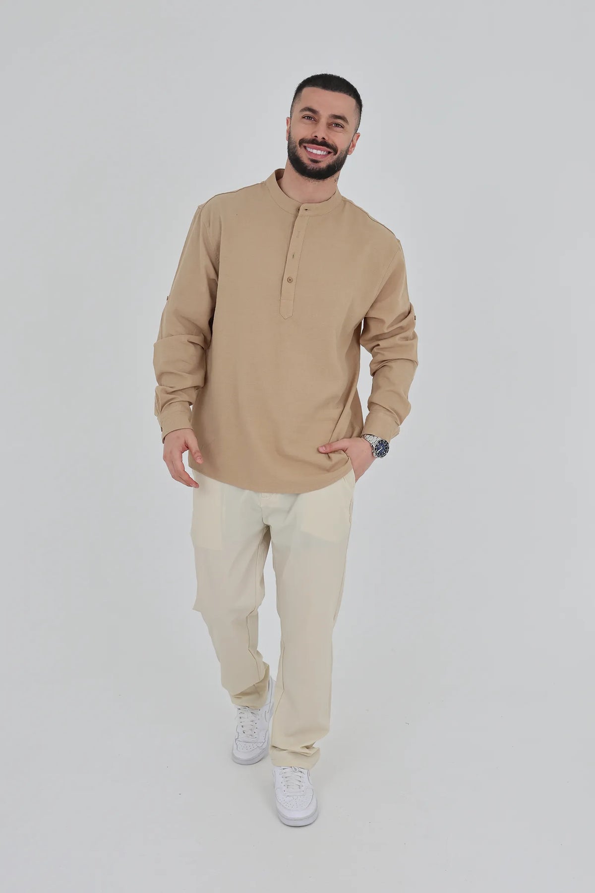 Kemishe half button