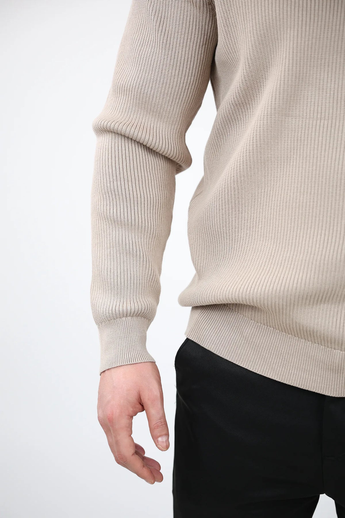 Xhemper funnel neck rib