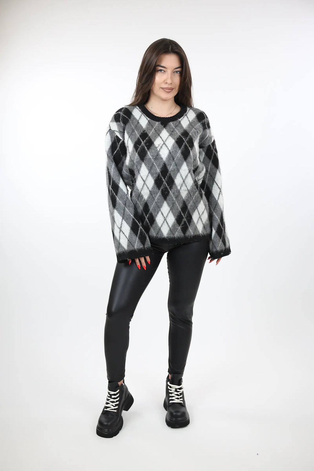 Xhemper diamond pattern