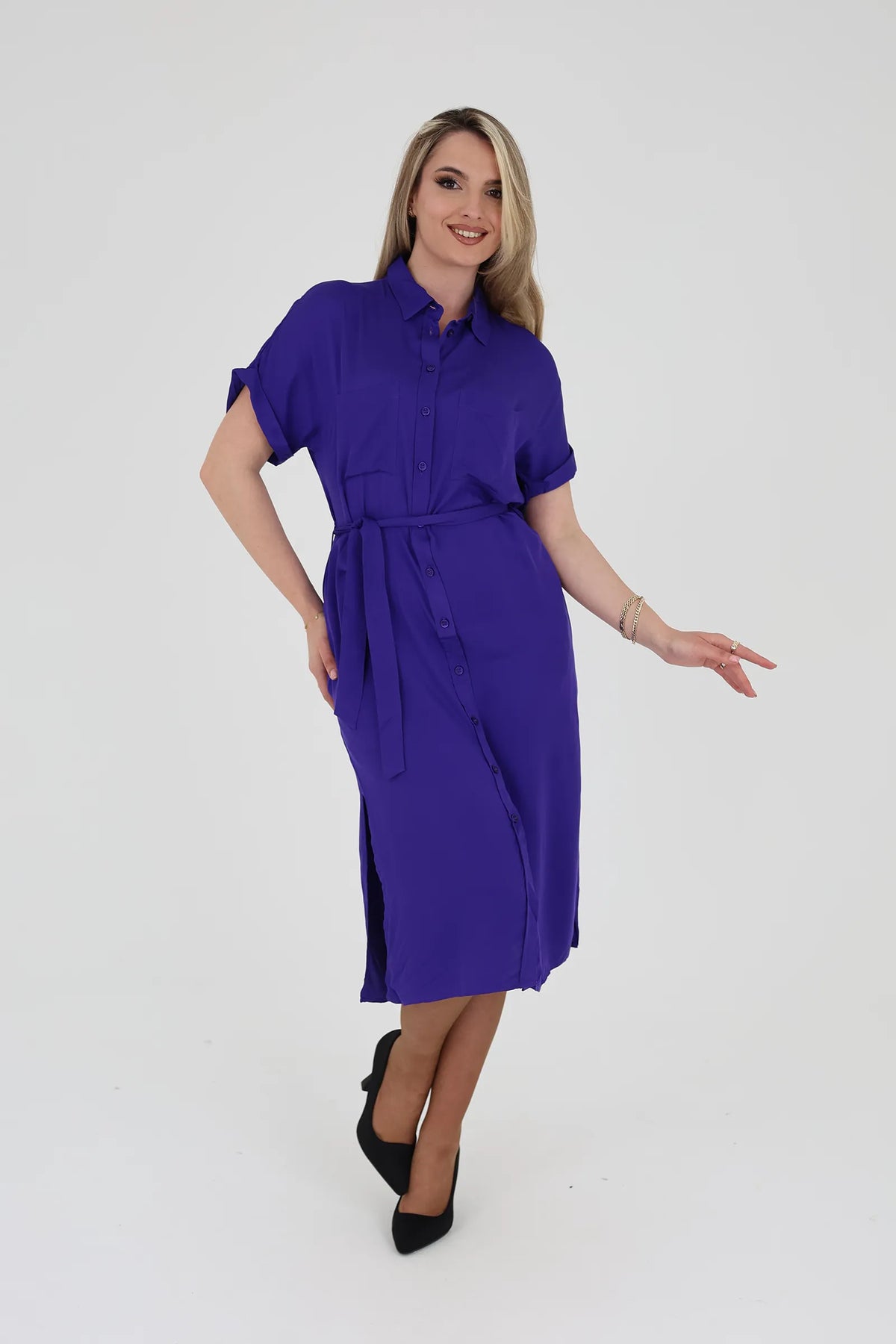 Fustan tie waist