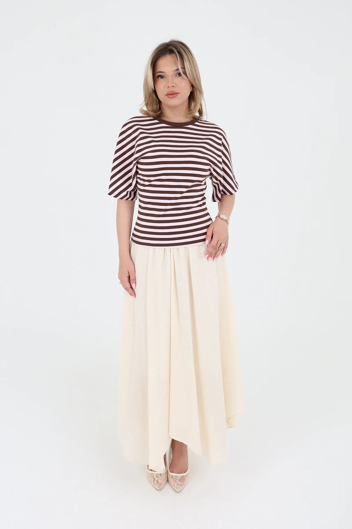 Fund flowy linen