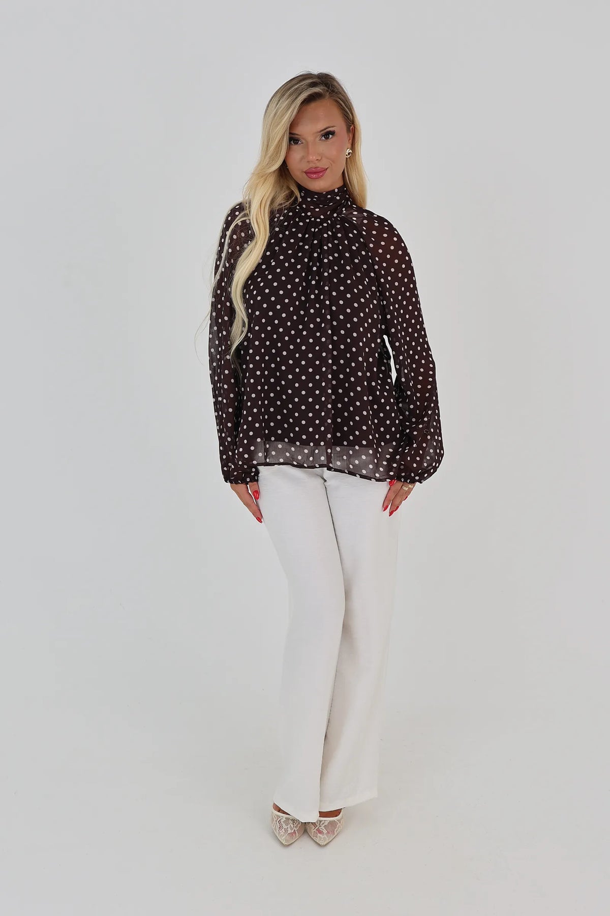 Kemishe dot shirt