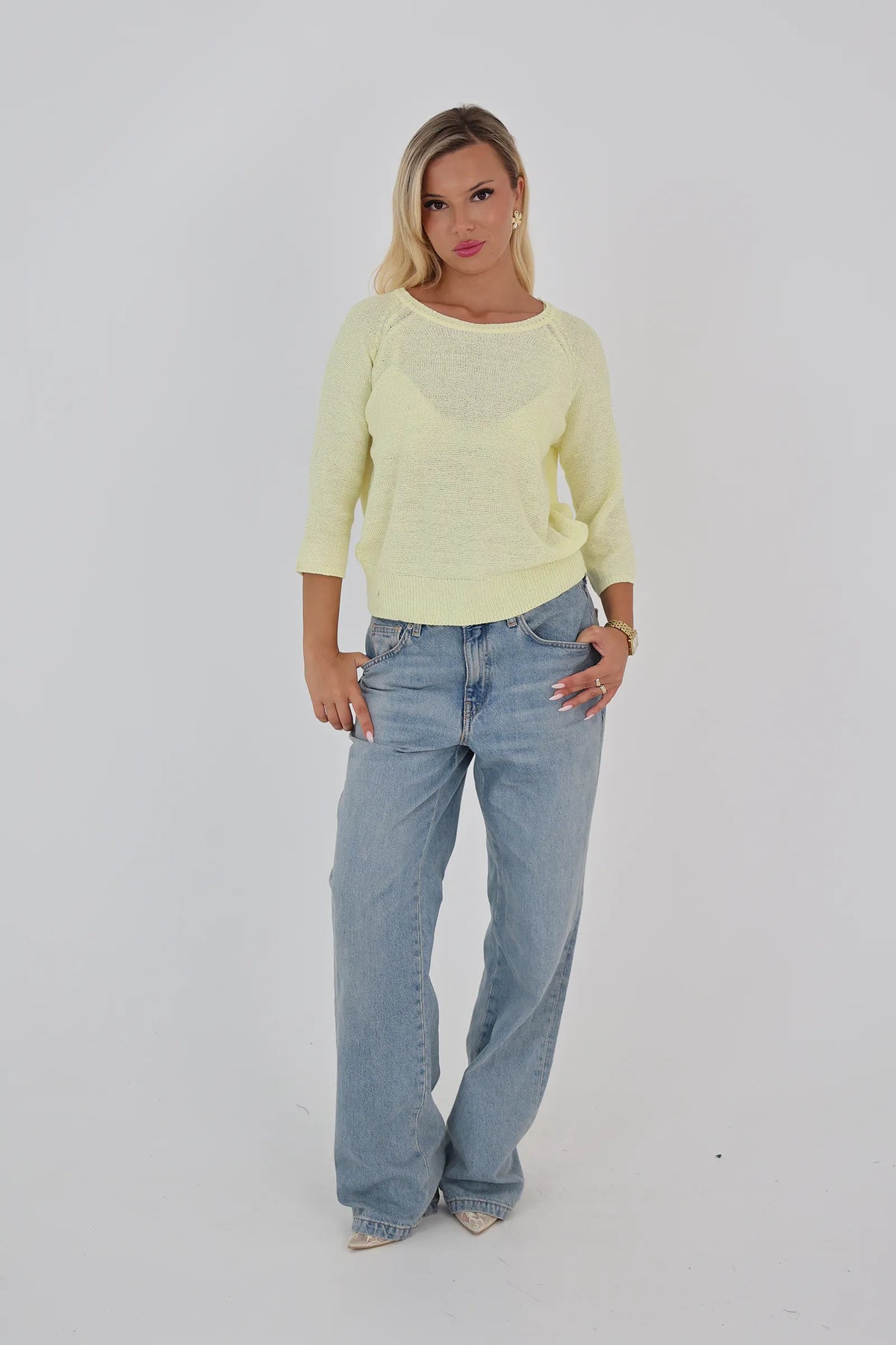 Xhemper sleeve knit