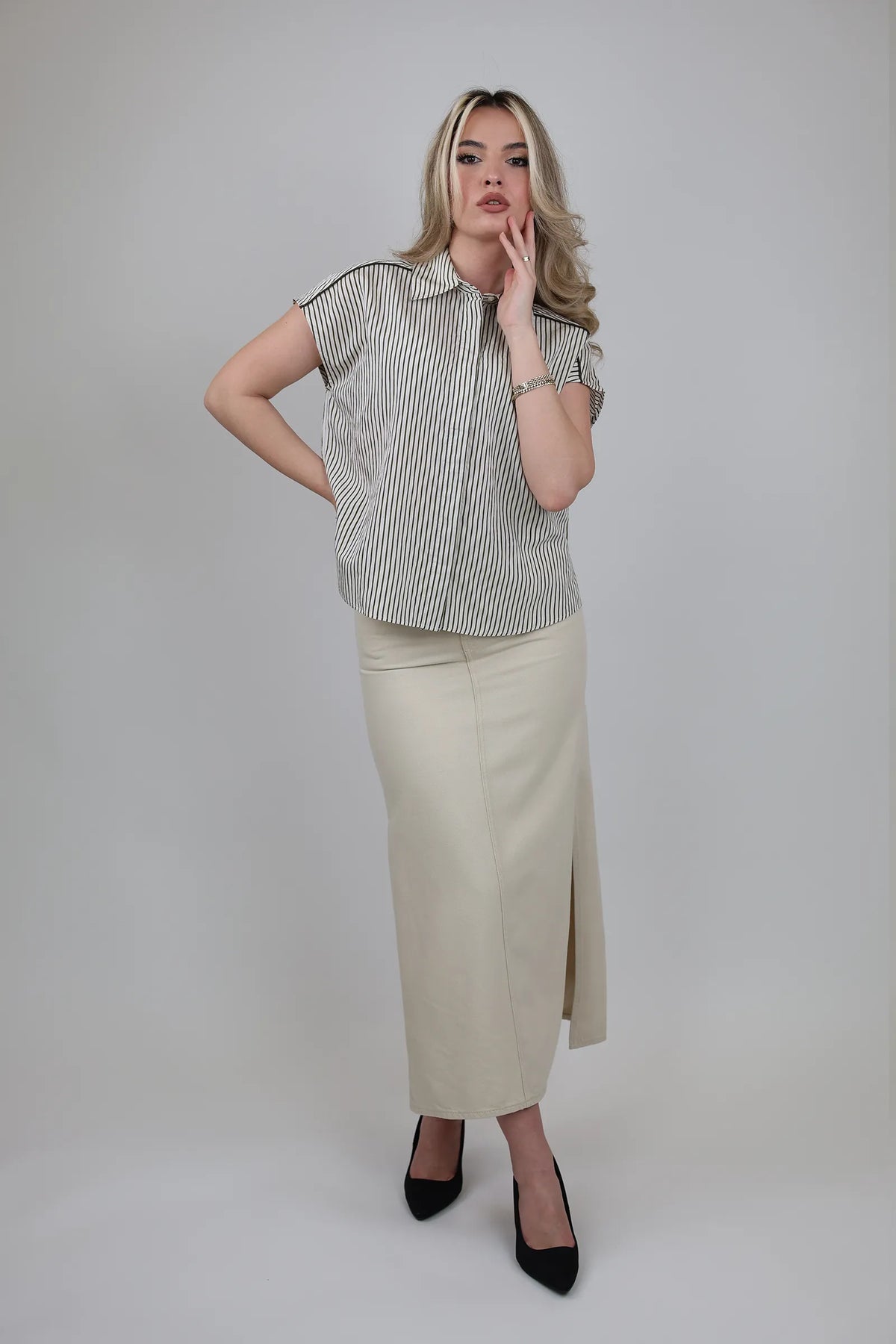 Kemishe cap sleeve
