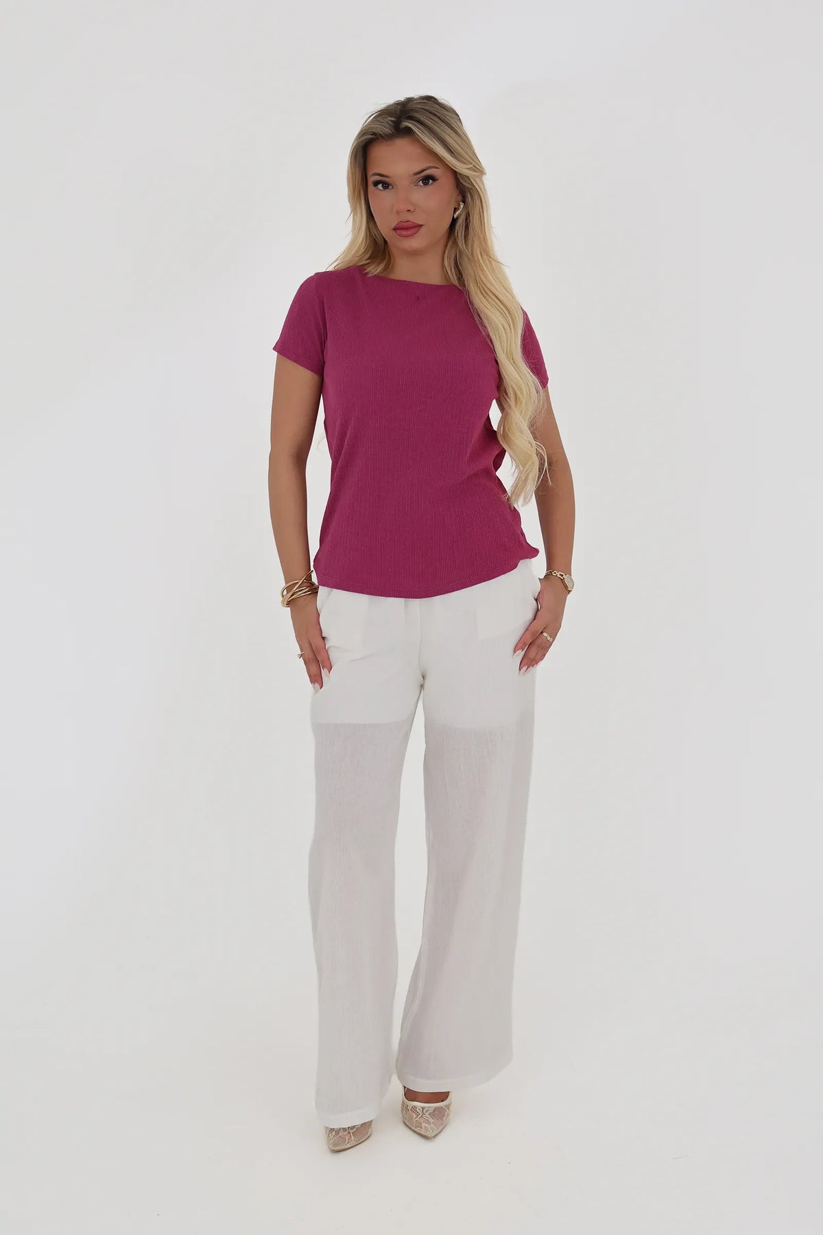 Maice fitted top