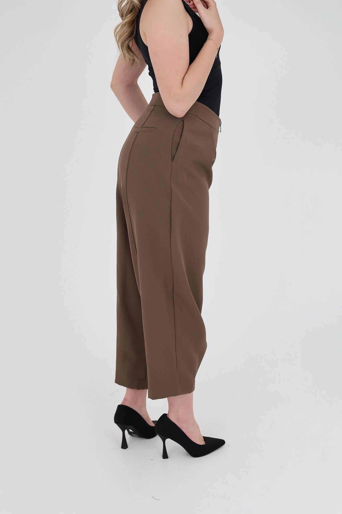 Pantallona front zip