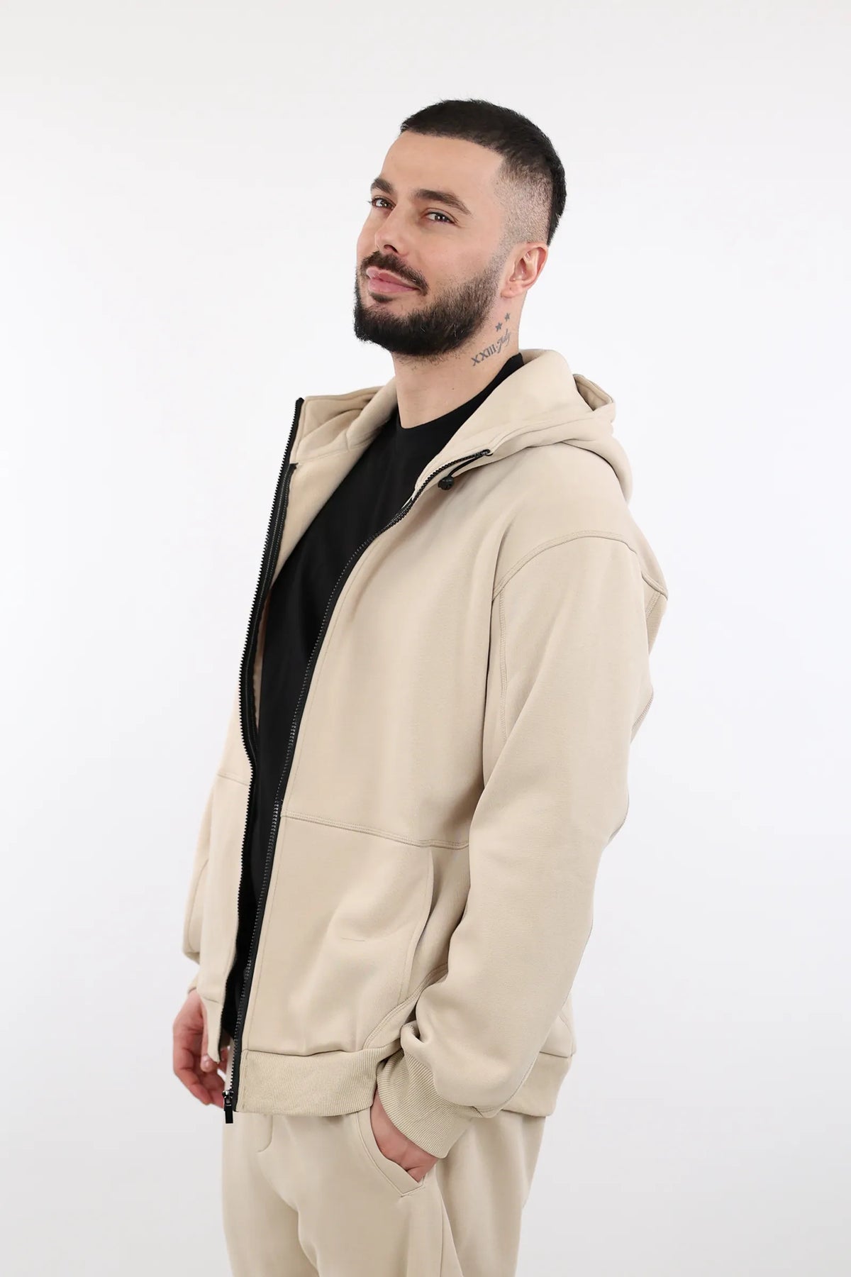 Duks boxy full-zip
