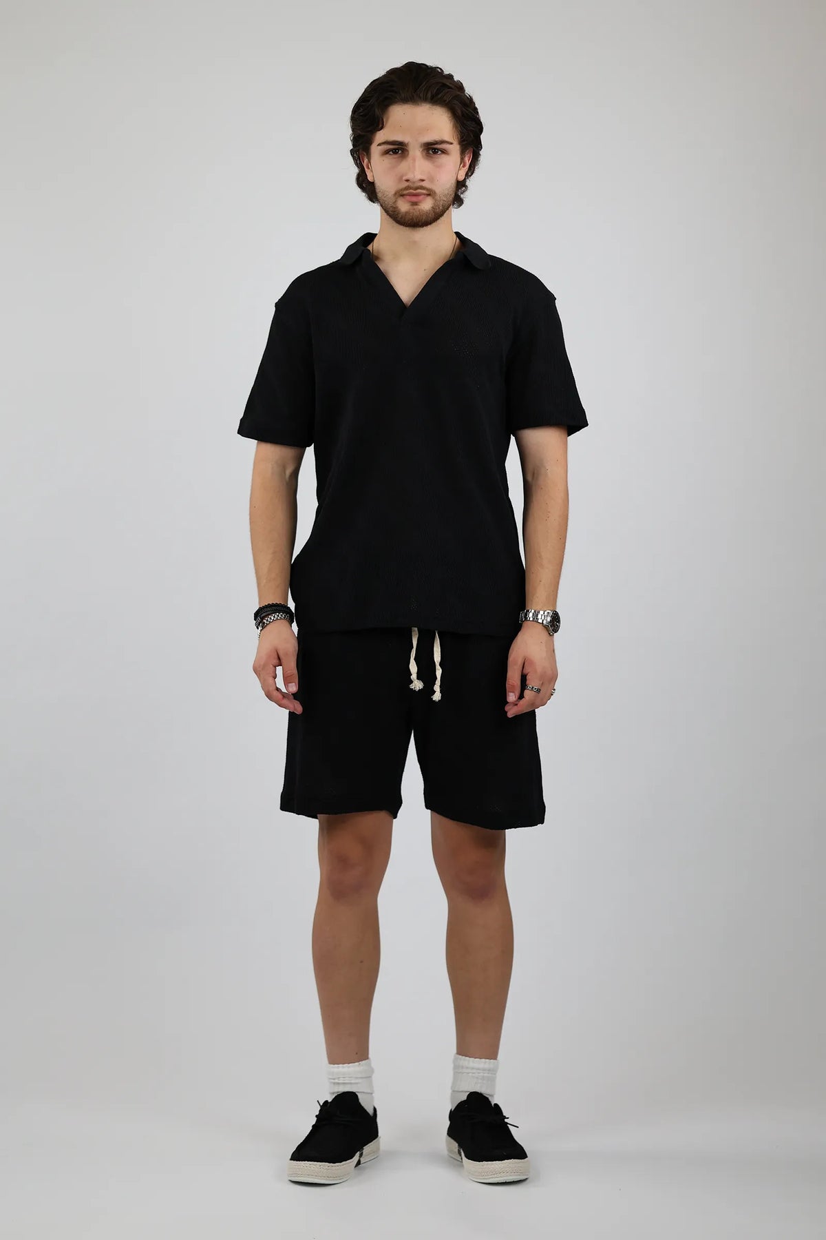 Maice knit polo
