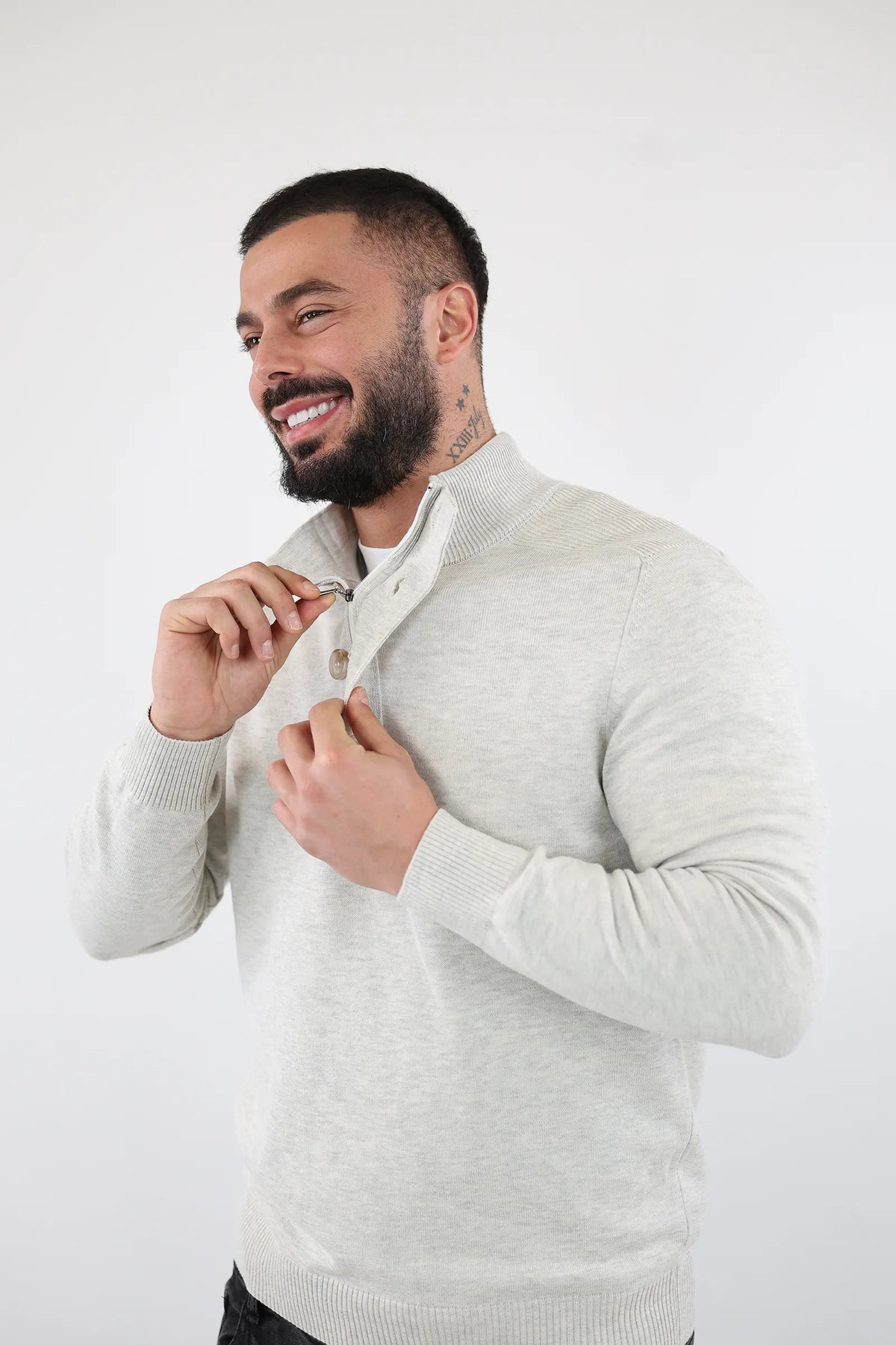 Xhemper button up mock