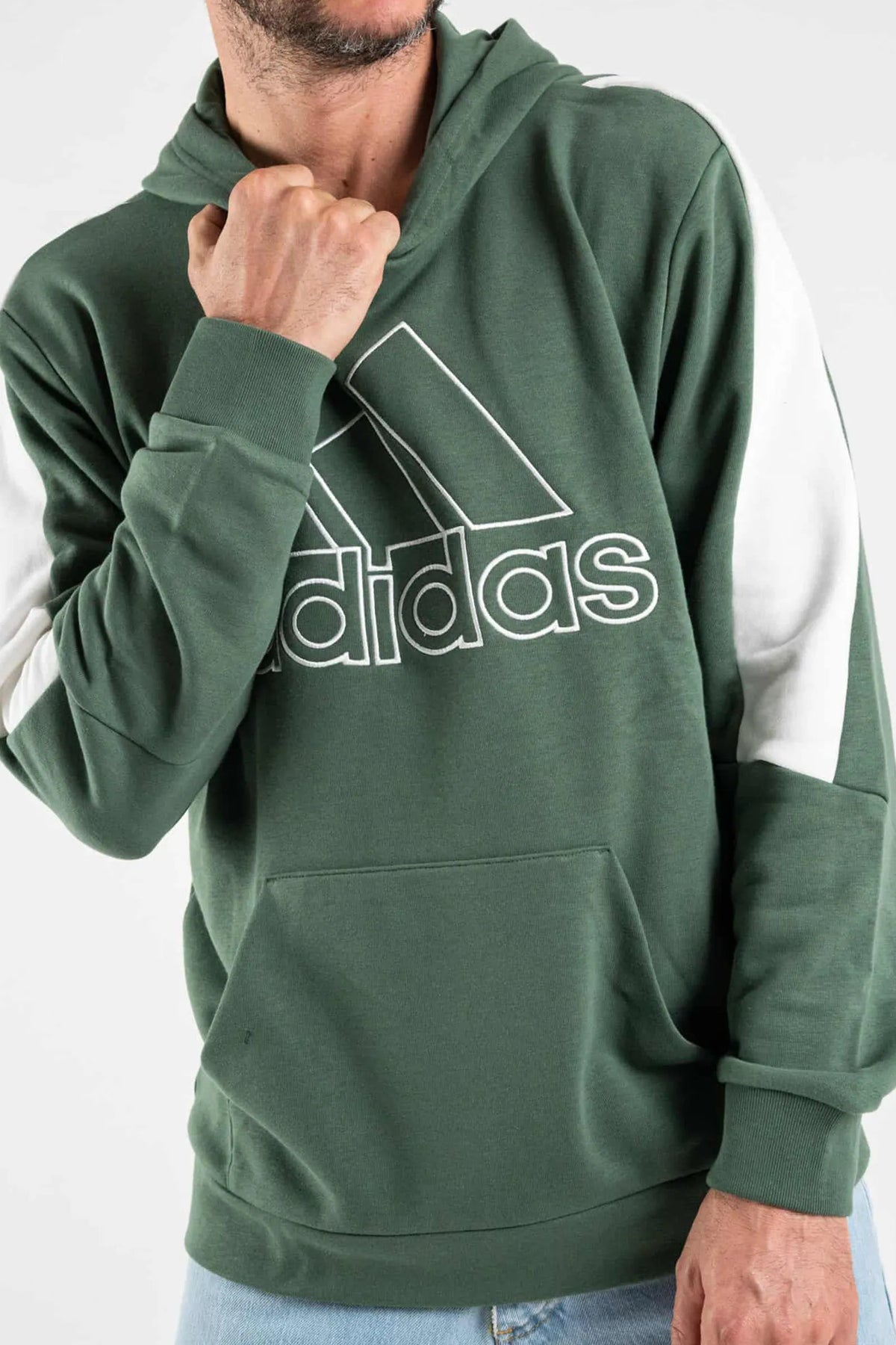 DUKS ADIDAS FI BOS OH HOODIE GREEN HM7876