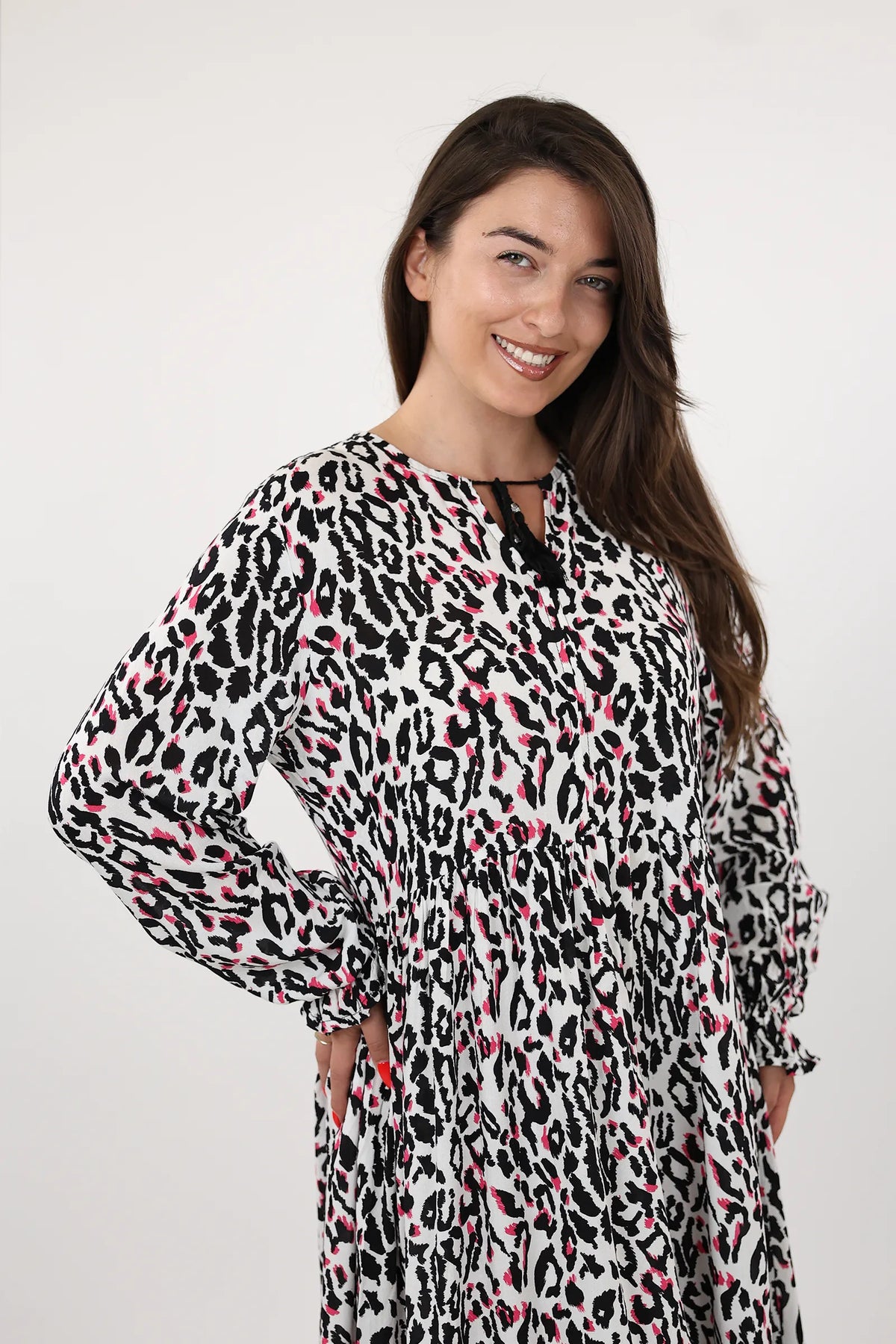 Fustan animal print